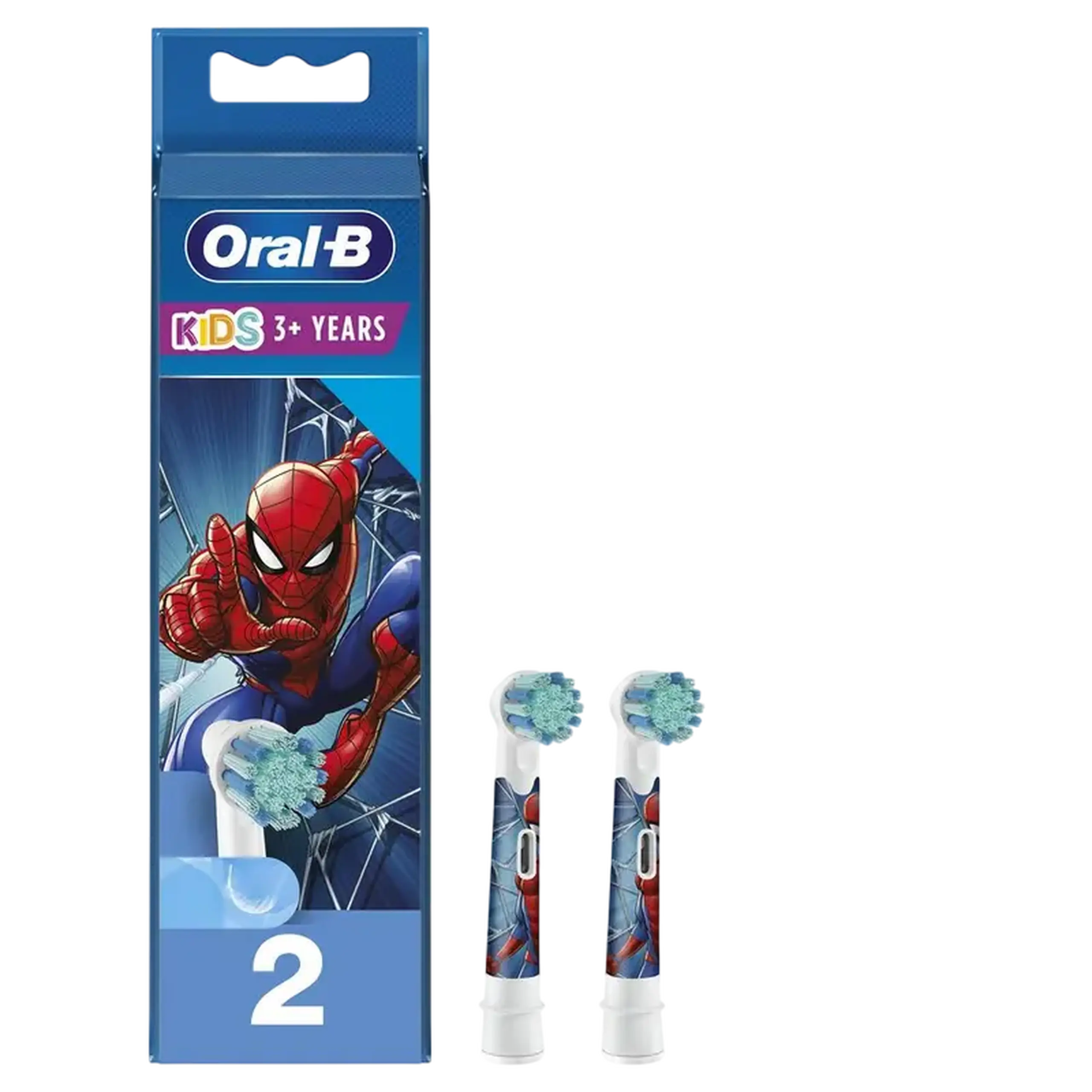 Duză pentru periuța de dinți electrică Oral-B EB10-2 Spider-Man, Albastru