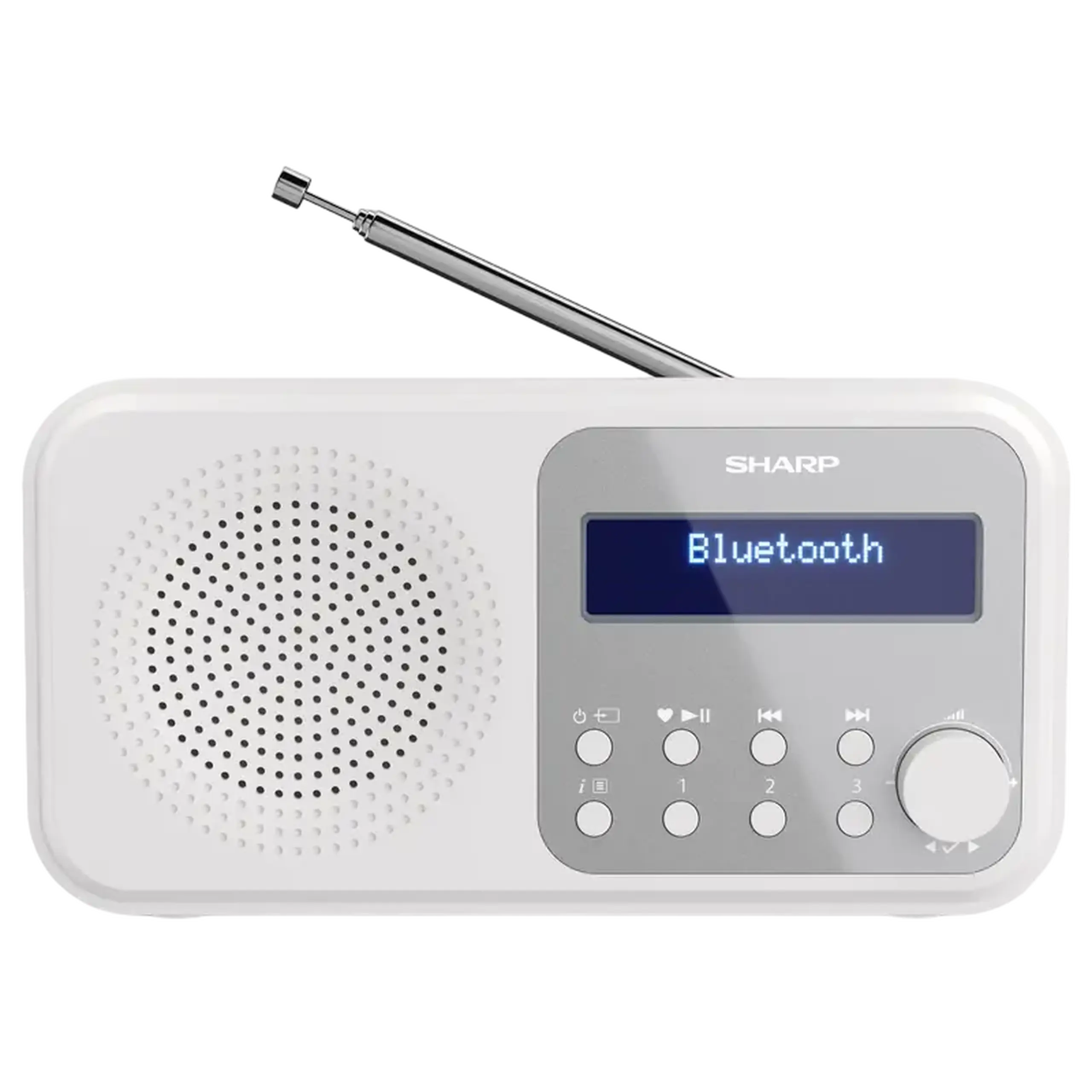 Radio portabil Sharp DR-P420WHV01, Alb