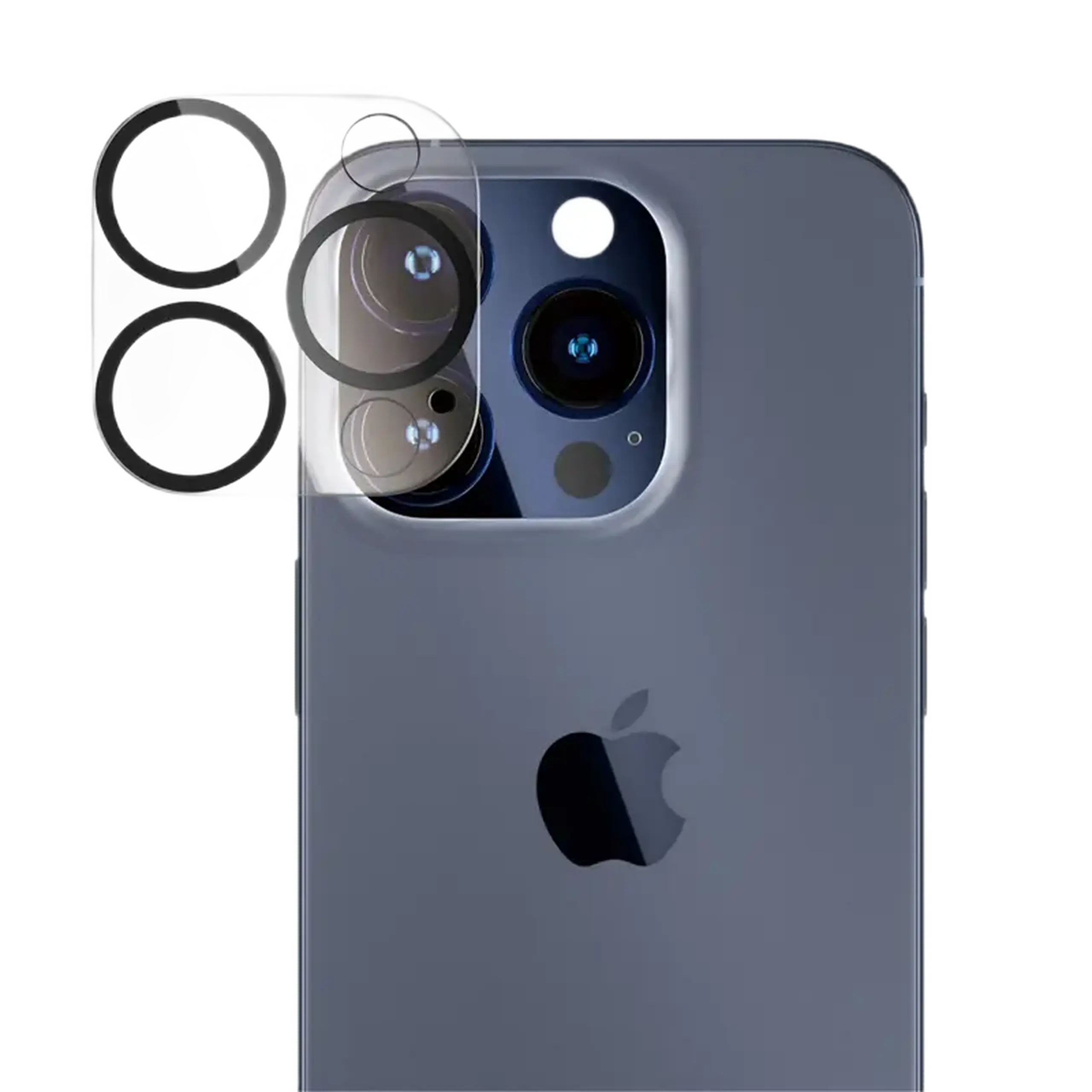 PanzerGlass PicturePerfect pentru iPhone15 Pro/15 Pro Max, negru