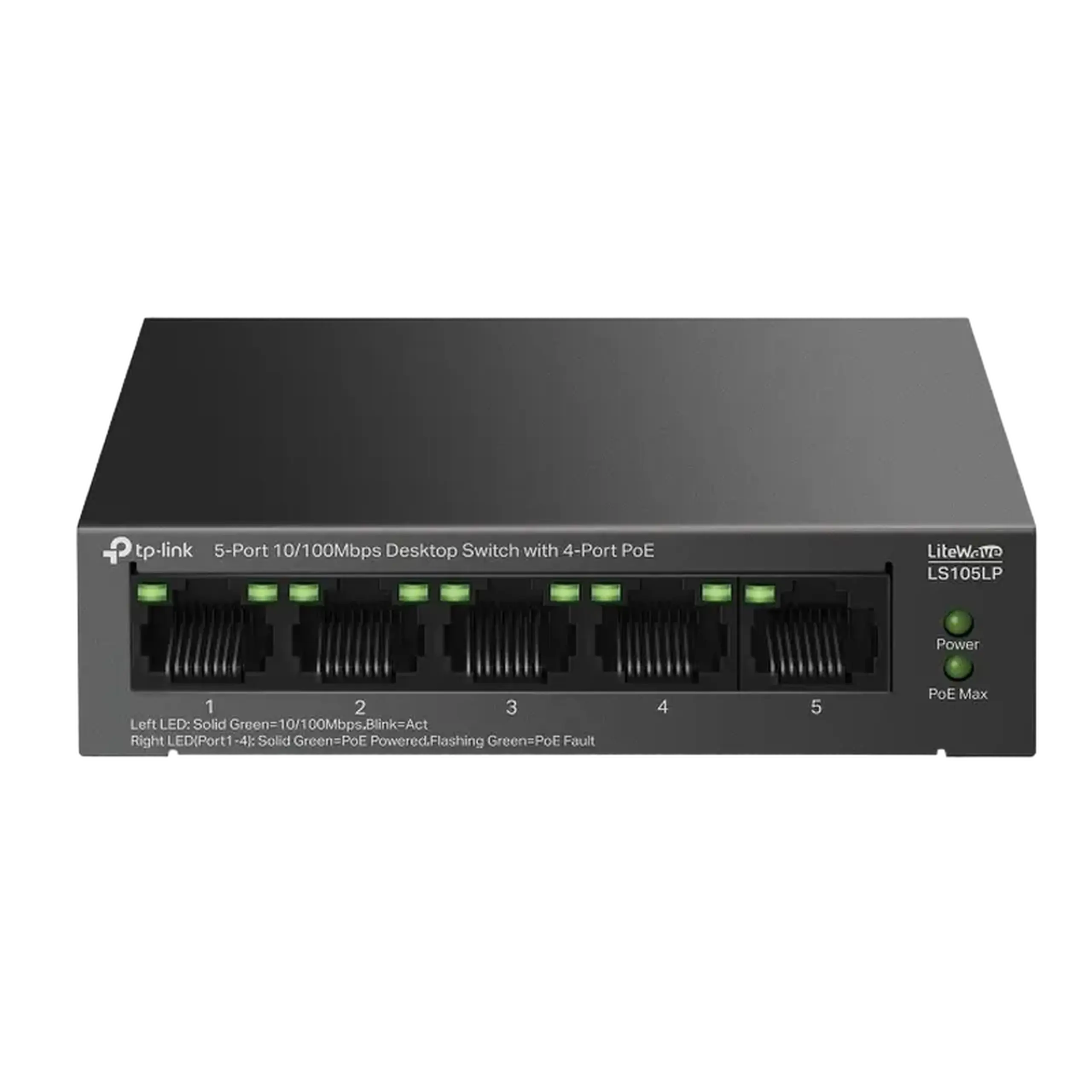 Comutator PoE TP-LINK LS105LP, 4x IEEE 802.3af