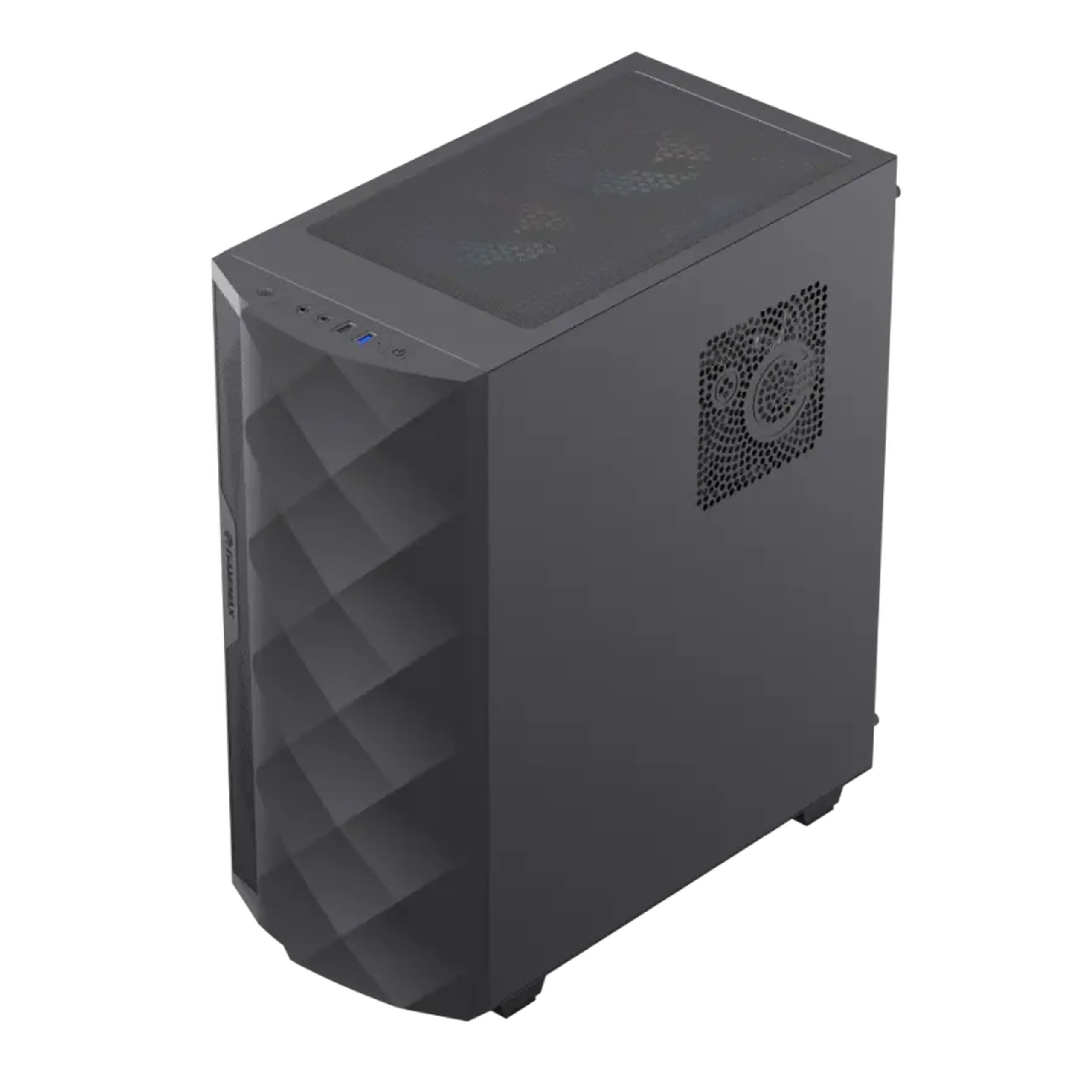 Carcasă PC Gamemax Diamond CP BK, Midi-Tower, Fără PSU, Negru