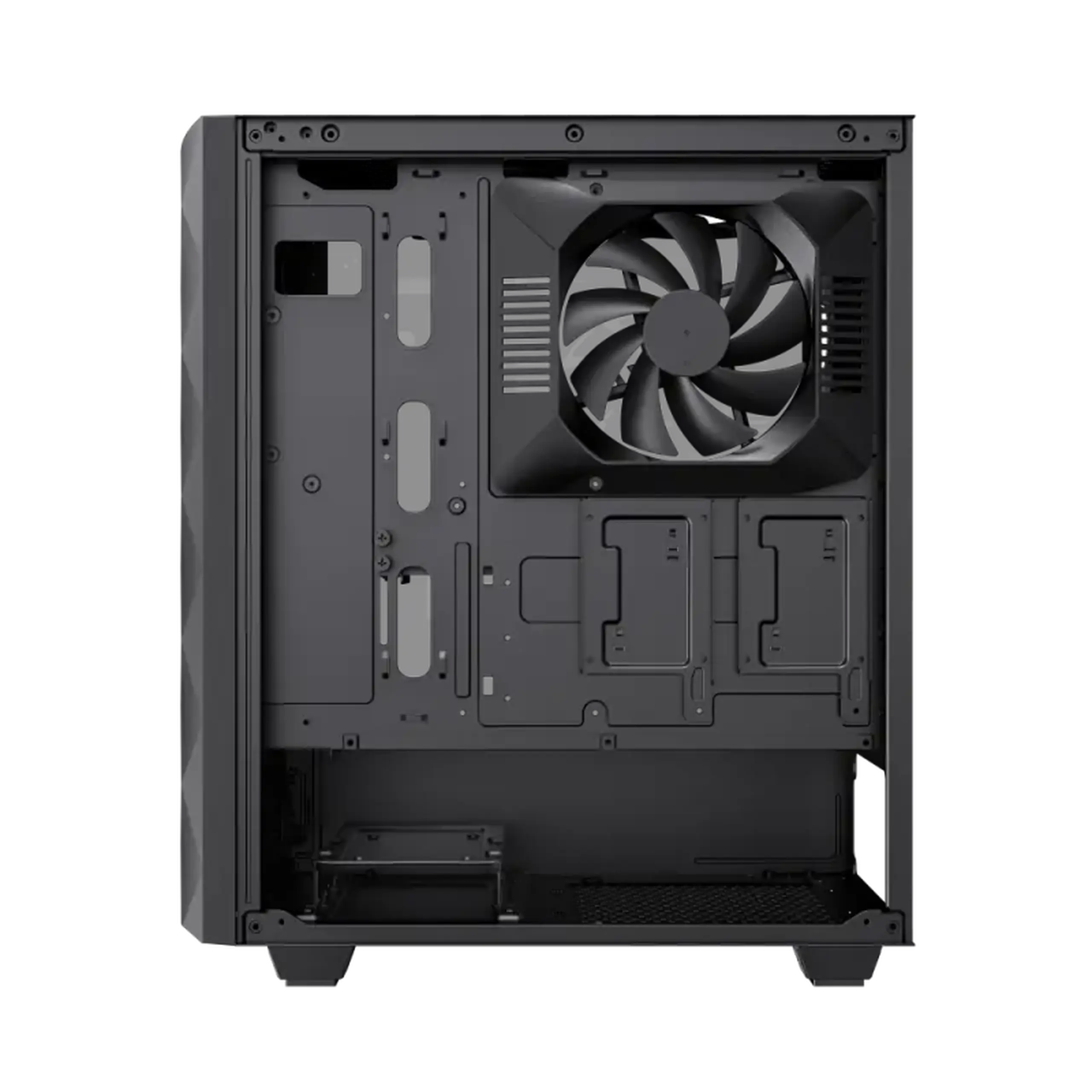 Carcasă PC Gamemax Diamond CP BK, Midi-Tower, Fără PSU, Negru