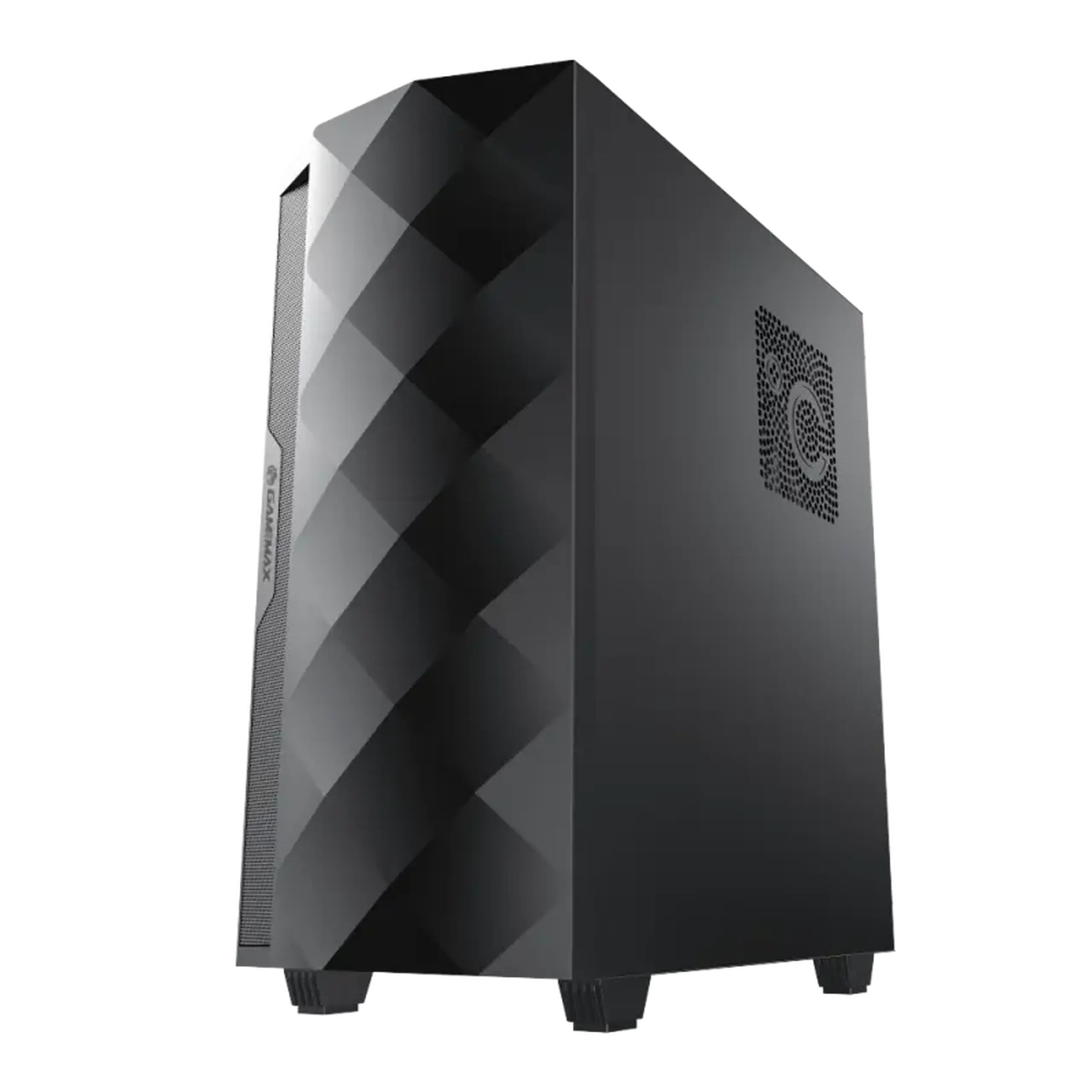 Carcasă PC Gamemax Diamond CP BK, Midi-Tower, Fără PSU, Negru