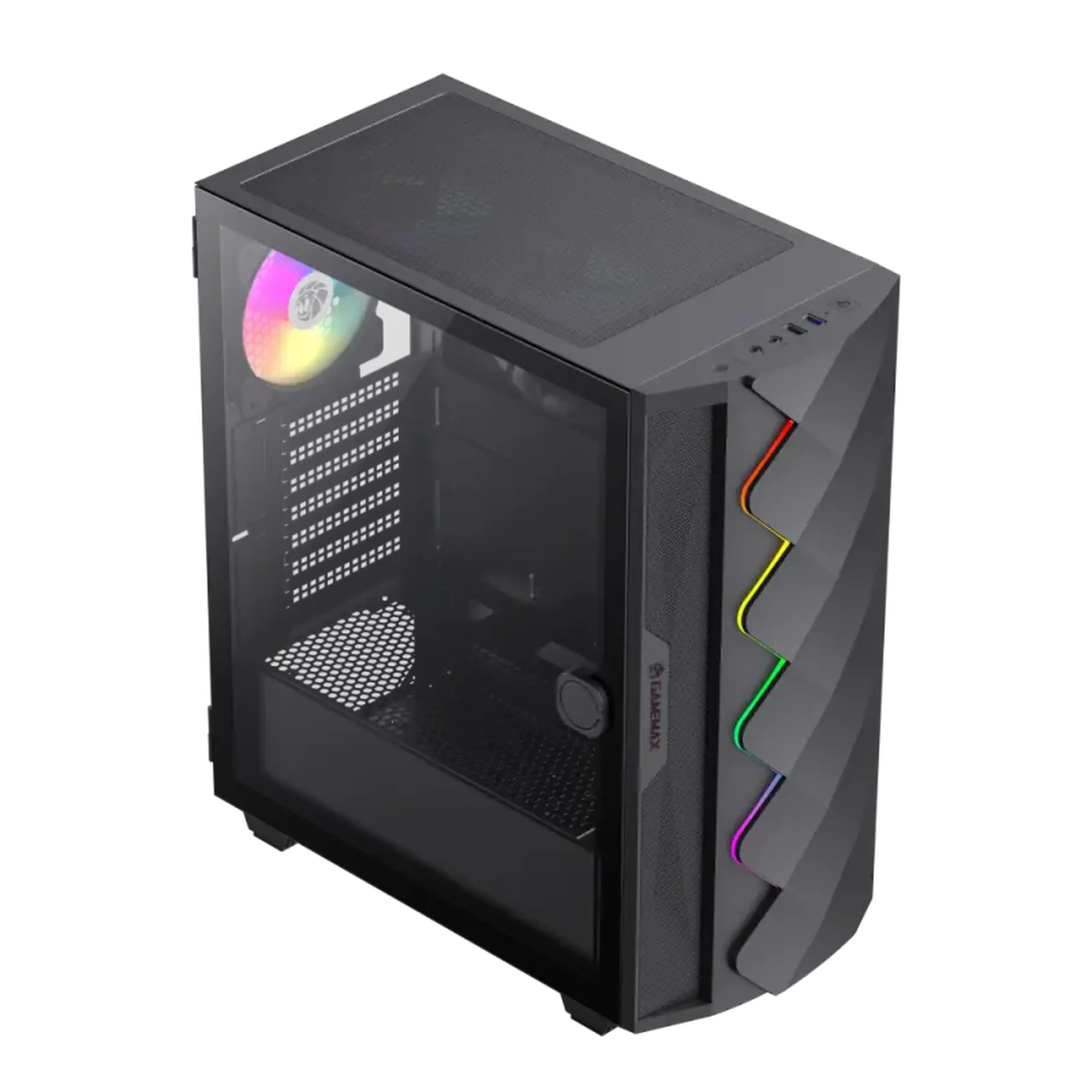 Carcasă PC Gamemax Diamond CP BK, Midi-Tower, Fără PSU, Negru