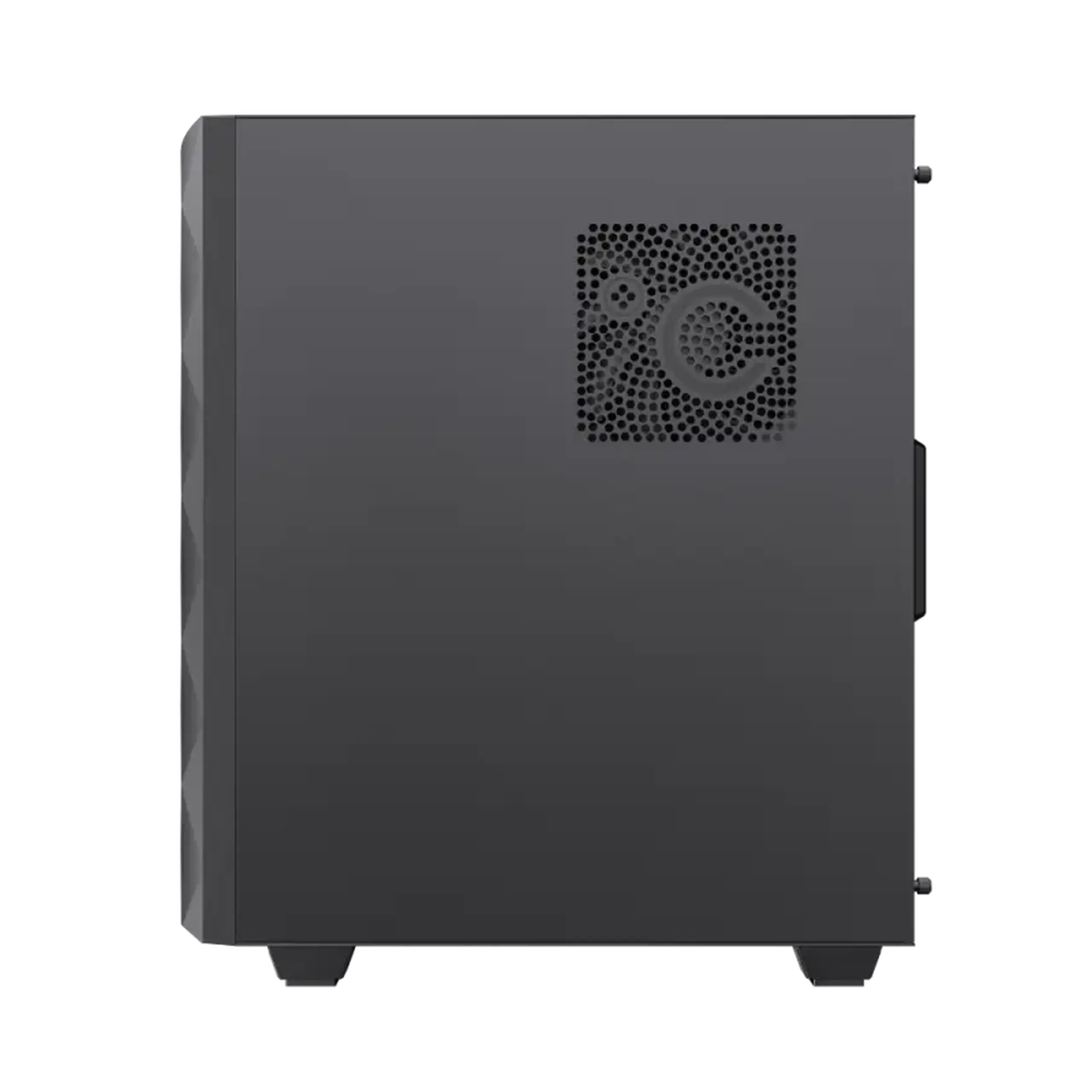 Carcasă PC Gamemax Diamond CP BK, Midi-Tower, Fără PSU, Negru