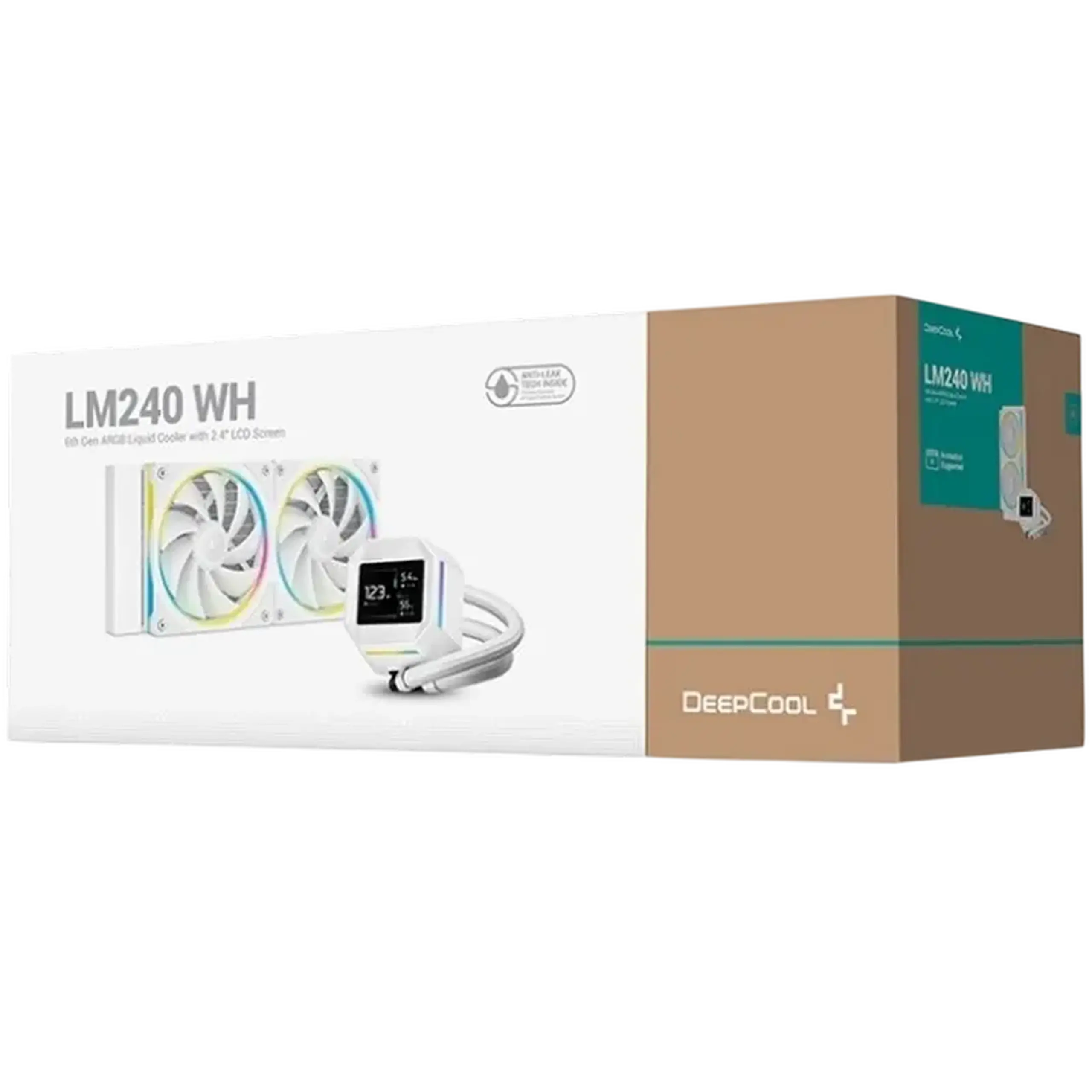 Cooler procesor Deepcool LM240 WH