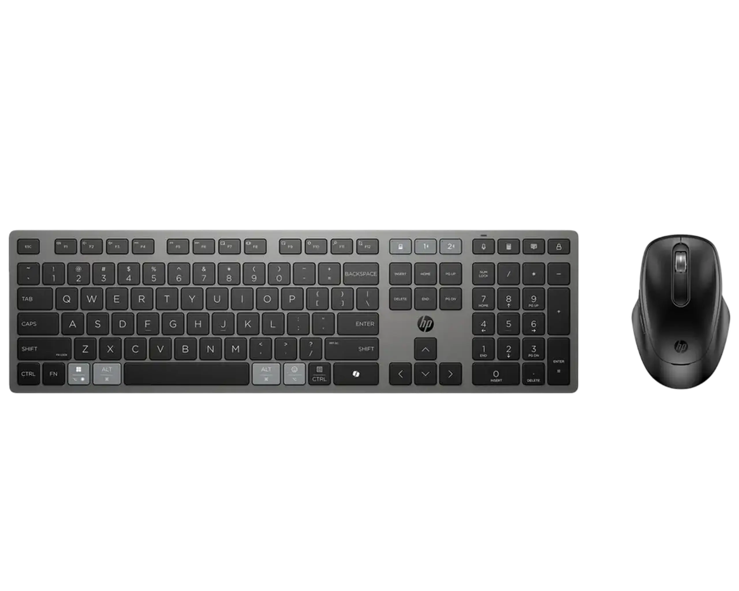 Set Tastatură + Mouse HP 725, Fără fir, Negru