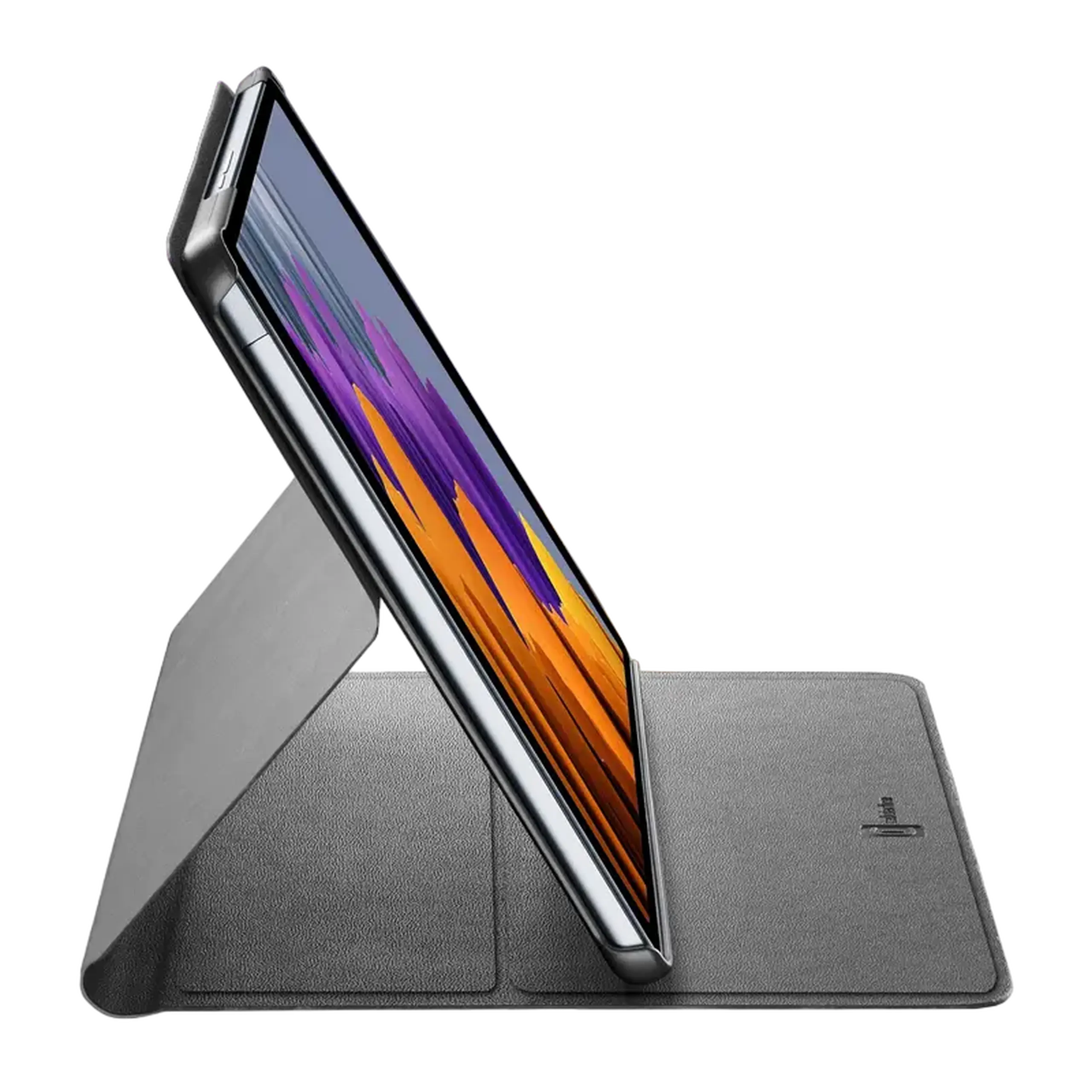 Celular Samsung Galaxy Tab S9+/S10+, husă cu suport, neagră