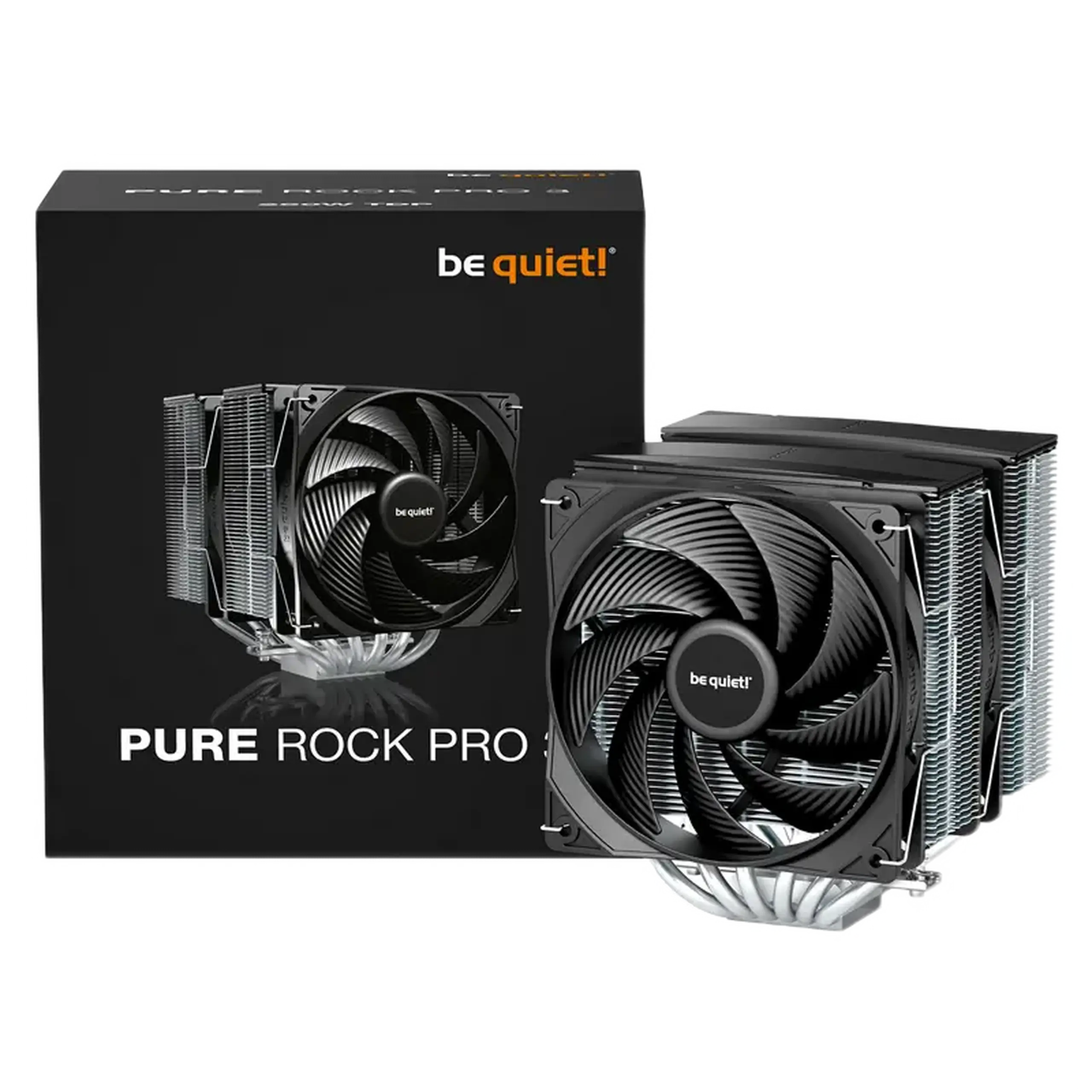 Cooler procesor be quiet! Pure Rock Pro 3, Argint