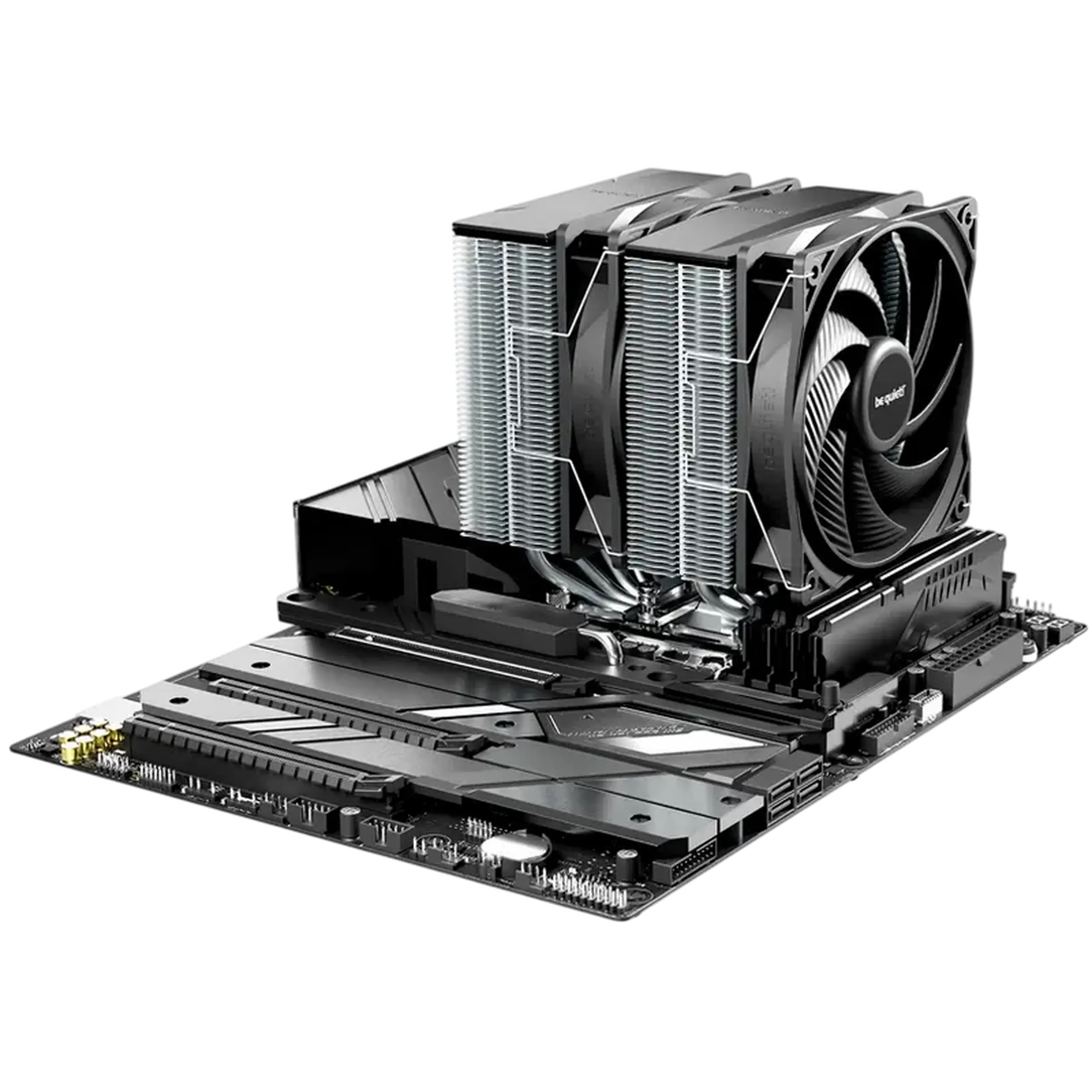 Cooler procesor be quiet! Pure Rock Pro 3, Argint