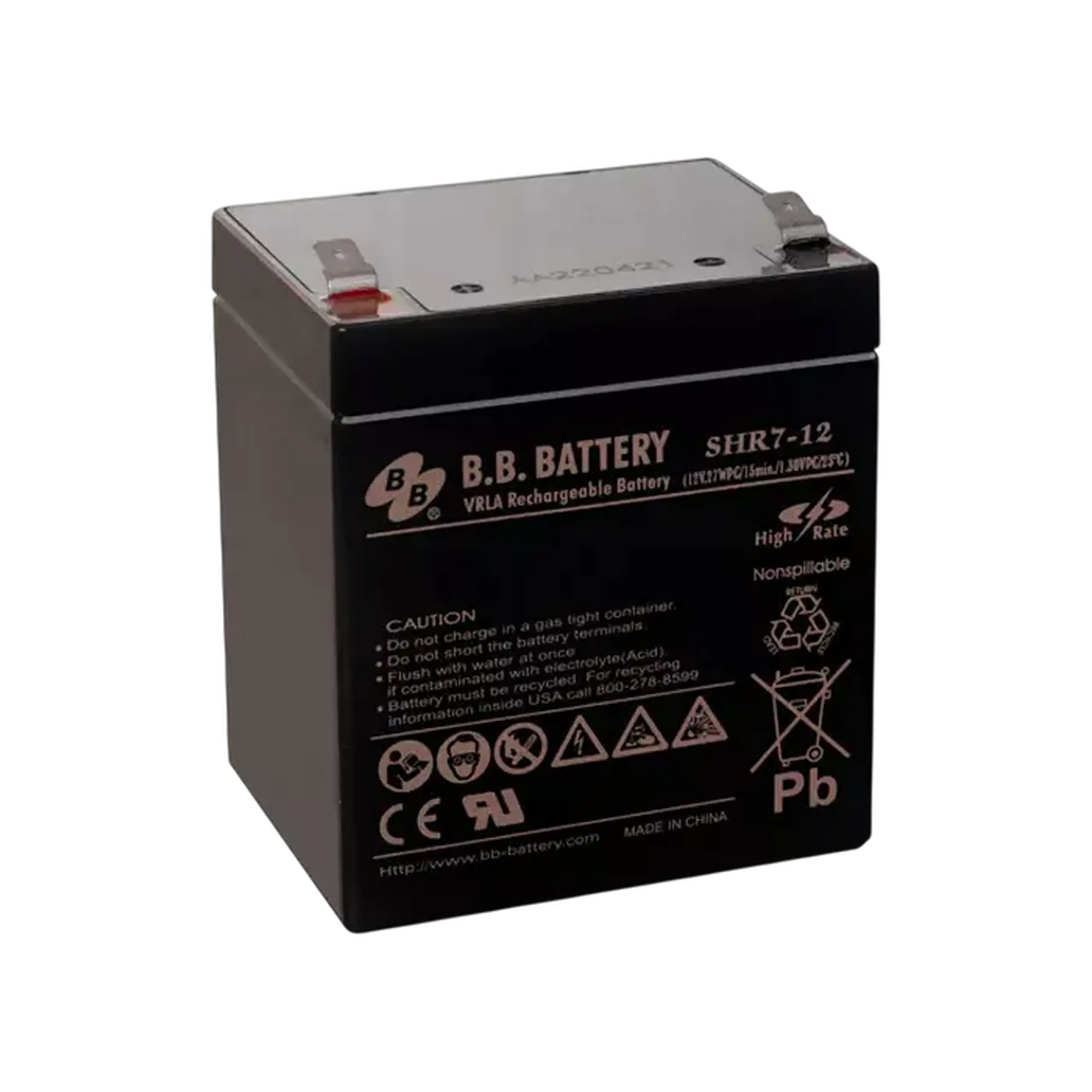 Baterie UPS B.B. SHR7-12, 12V 7