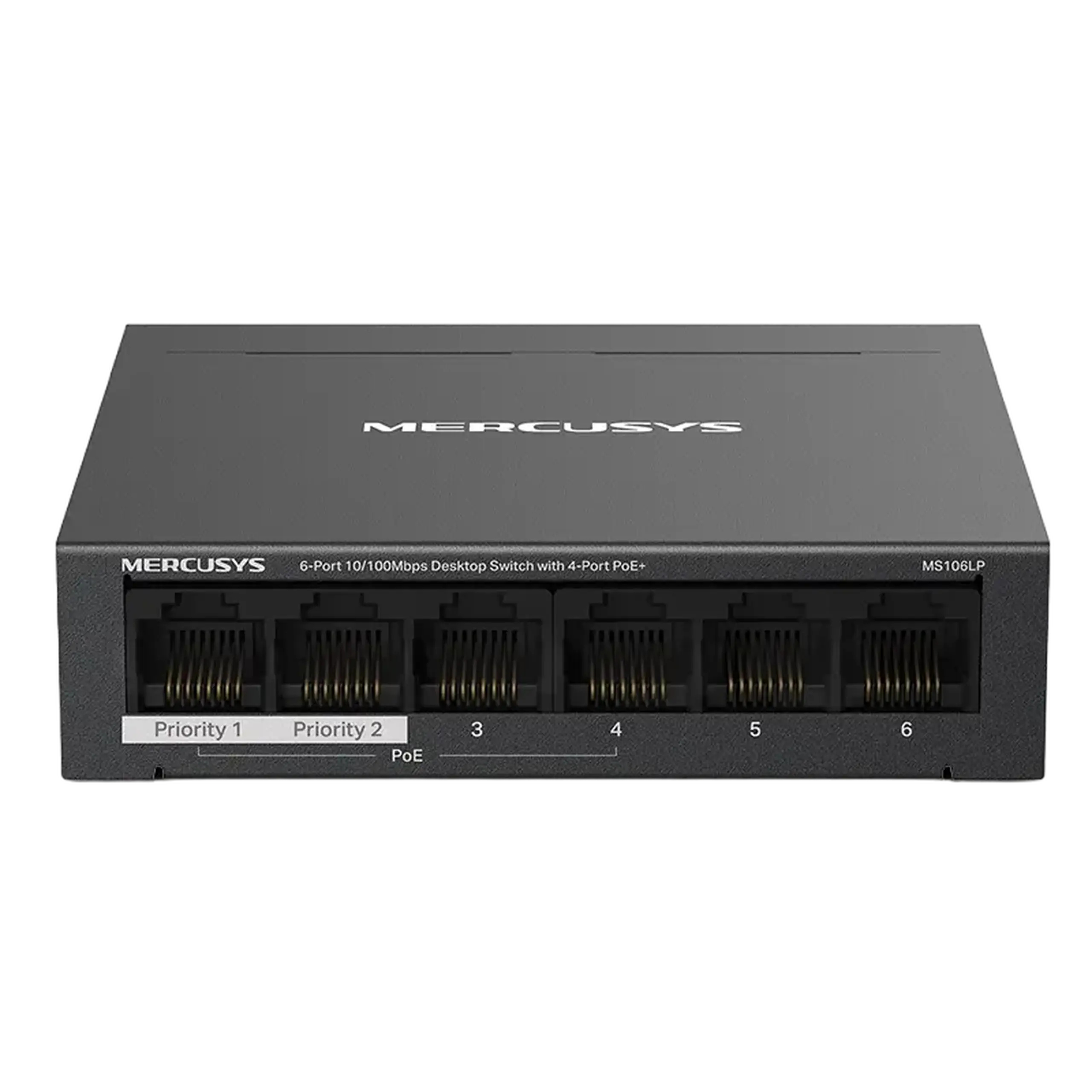 Switch de rețea MERCUSYS MS106LP, 4x IEEE 802.3af/at