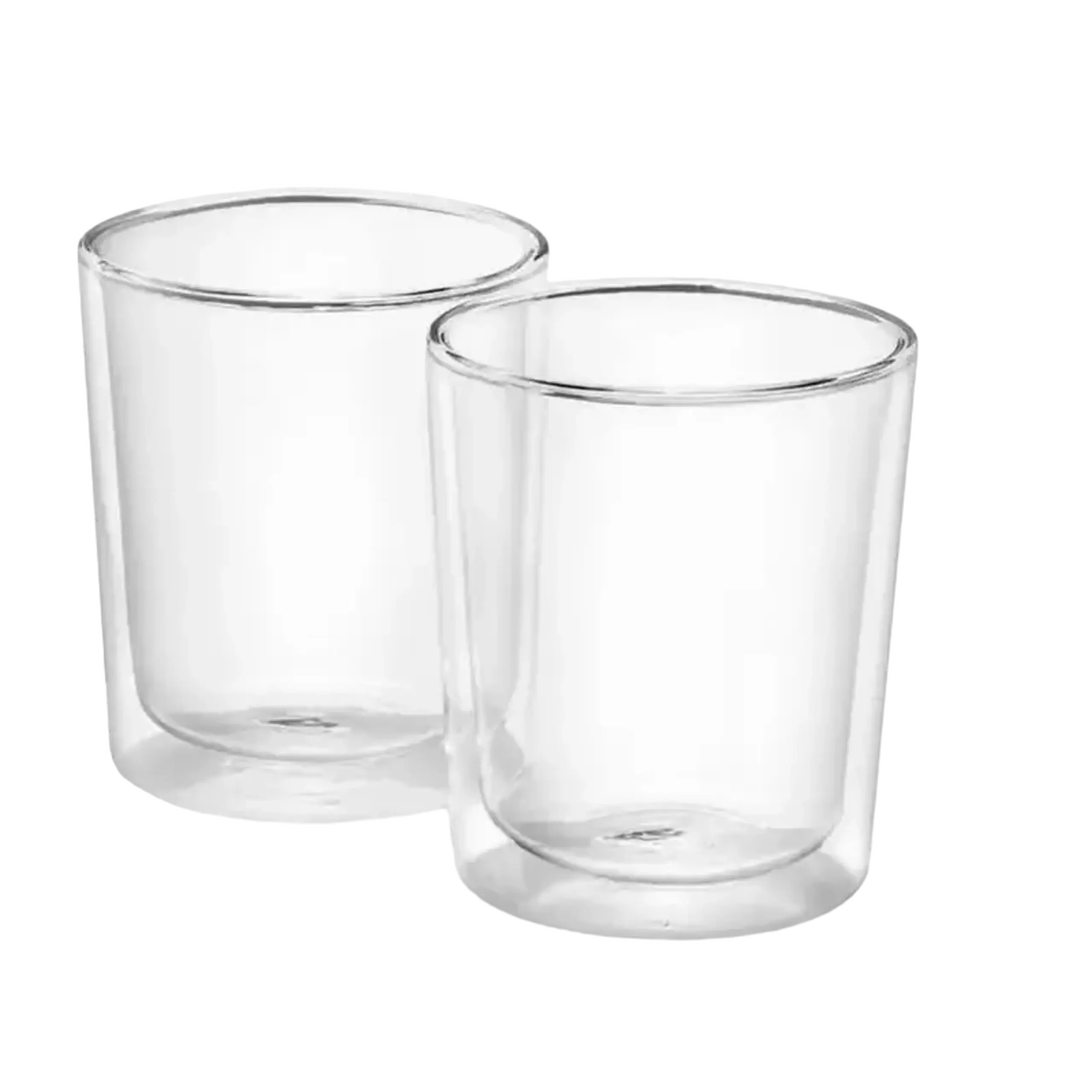 Set de pahare DeLongh DLSC318, 400 ml, 2 buc, Transparent