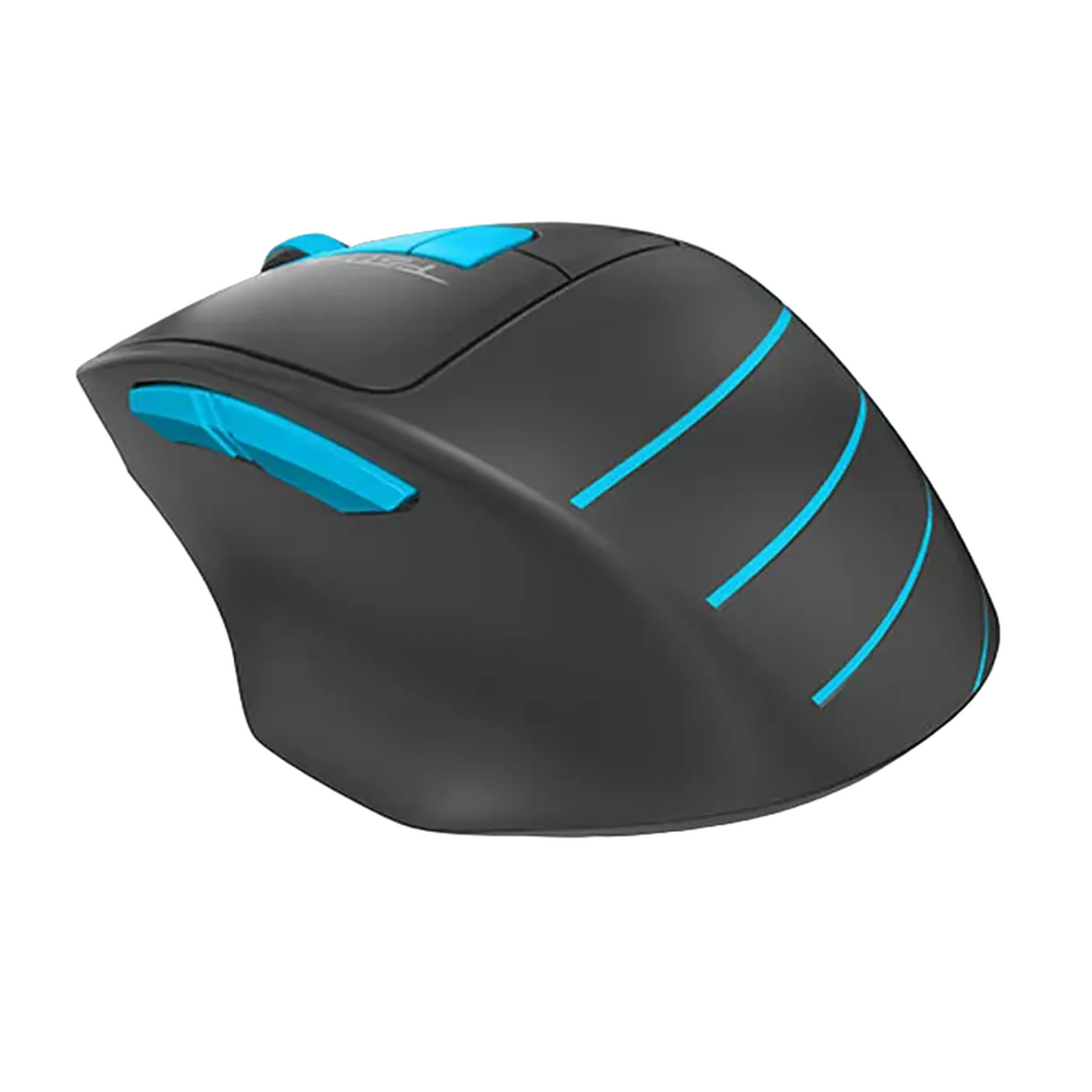 Mouse Wireless A4Tech FG30S, Gri/Albastru