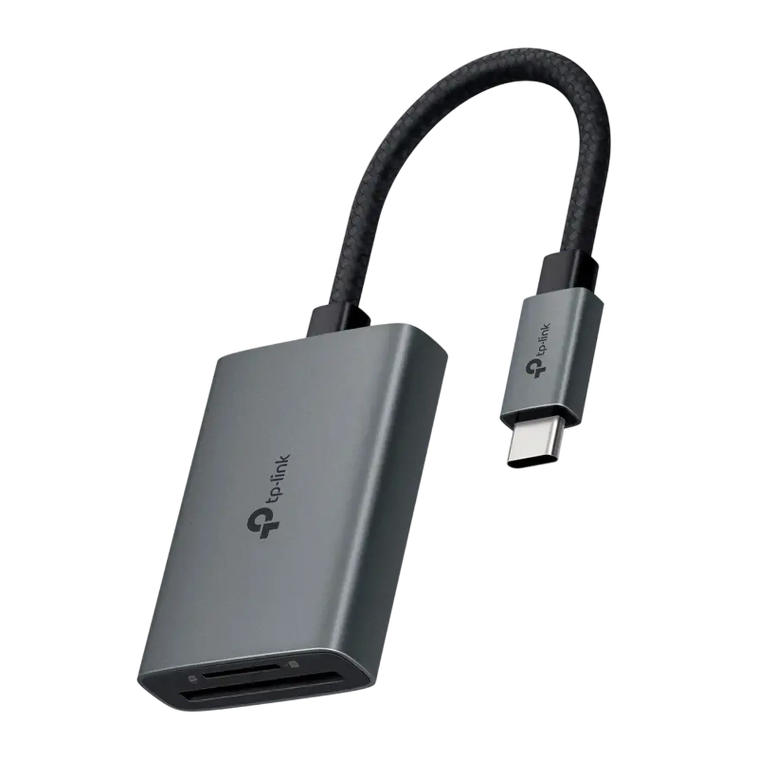 Cititor de carduri TP-LINK UA430C, USB Type-C, Gri