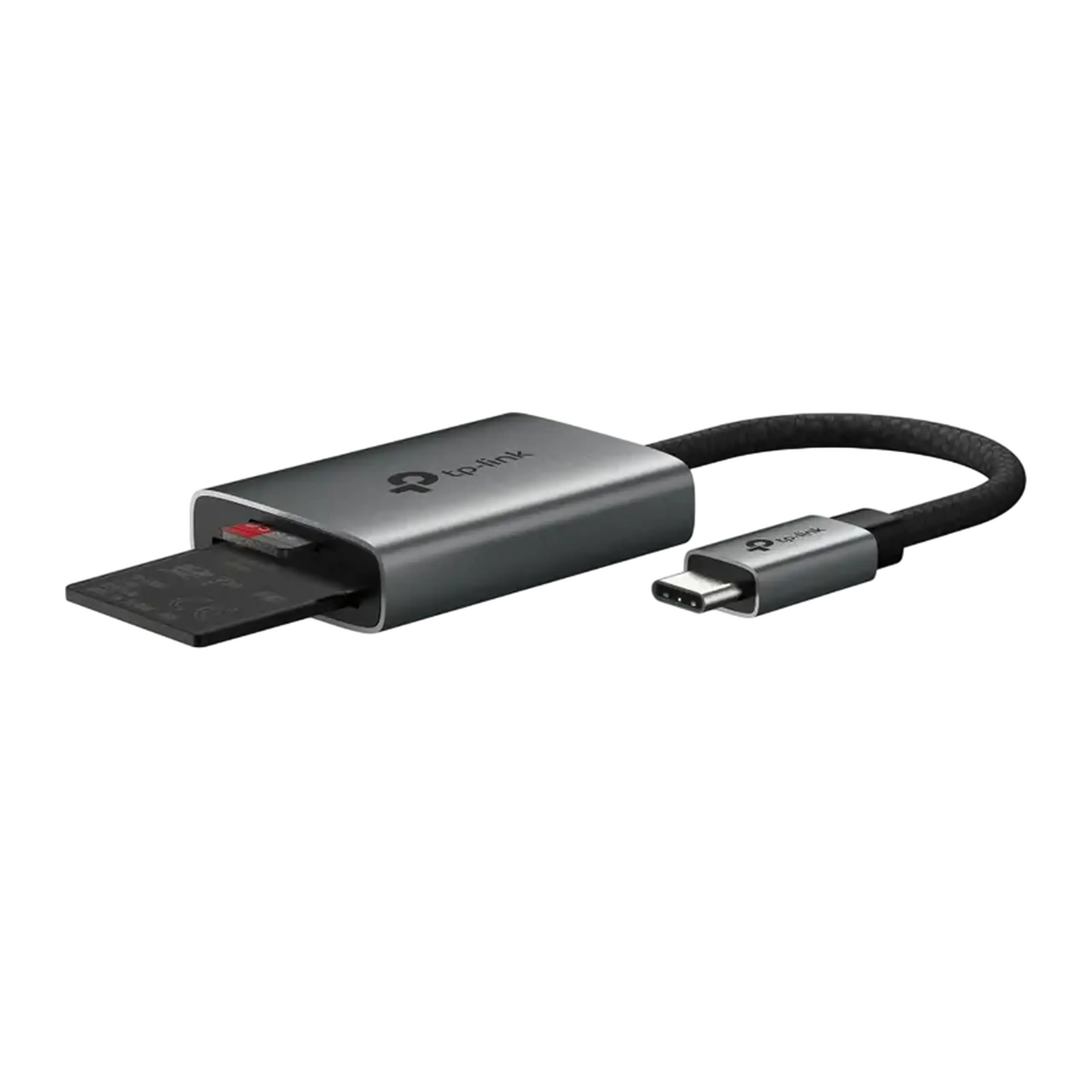 Cititor de carduri TP-LINK UA430C, USB Type-C, Gri