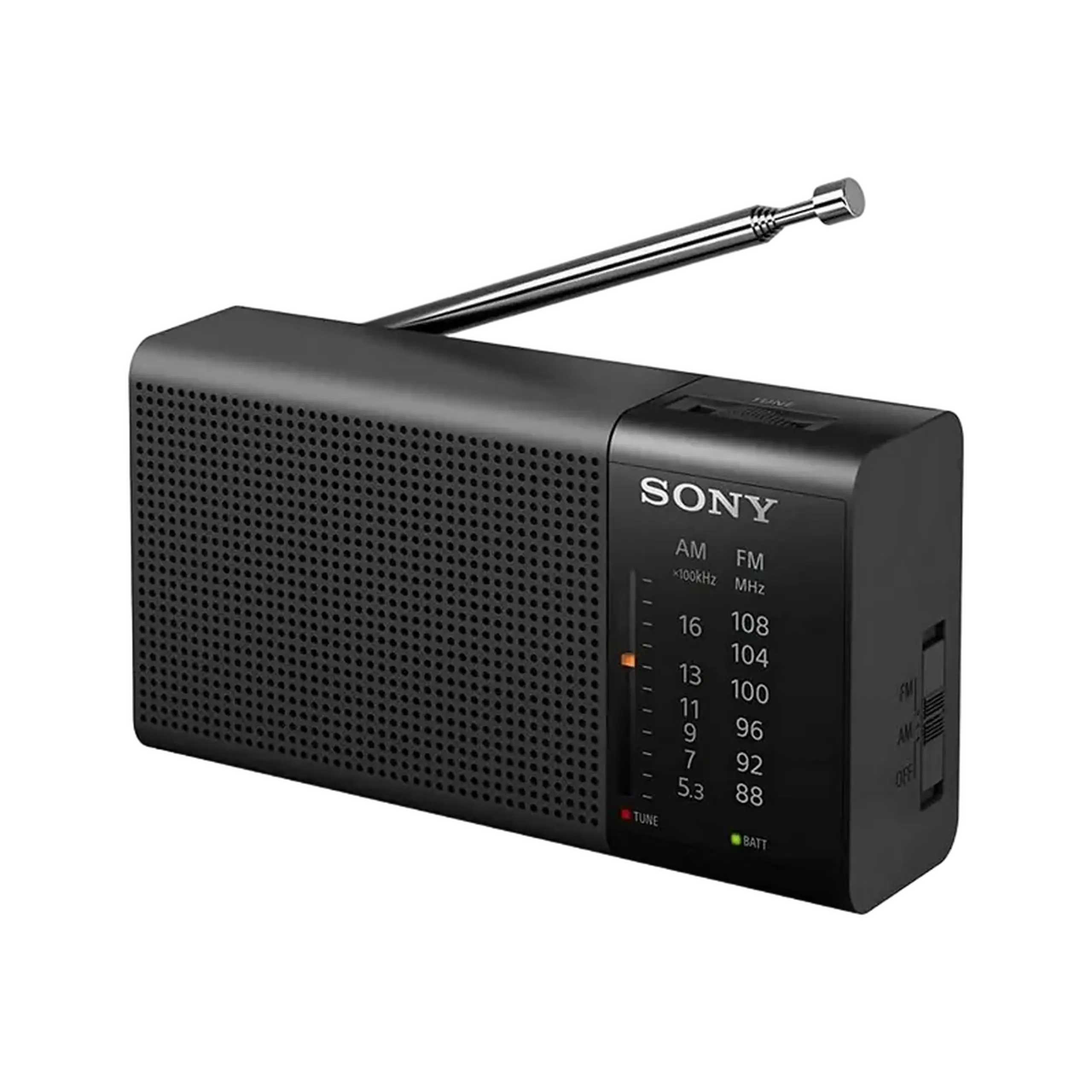Radio portabil SONY ICF-P37, Negru
