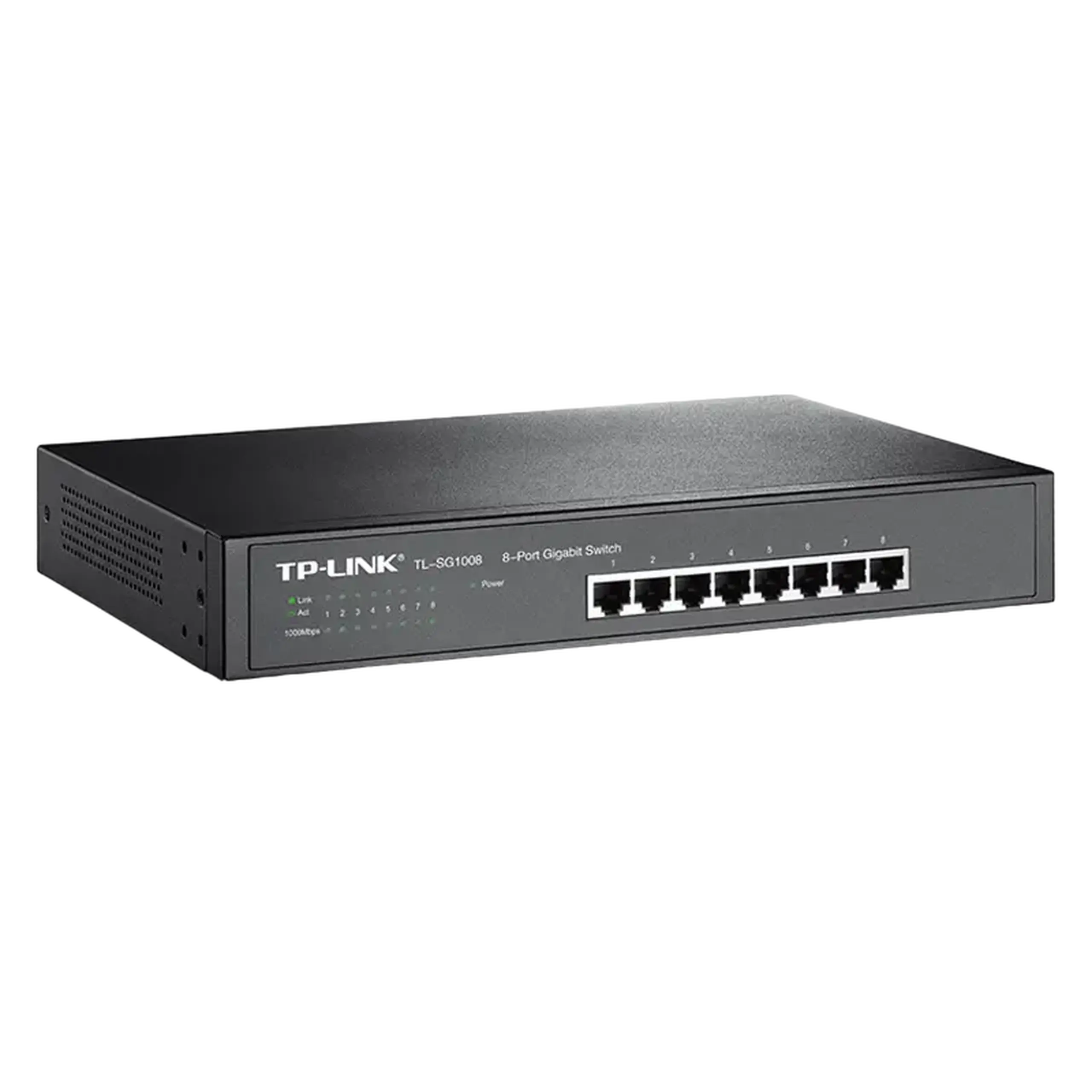 Switch de rețea TP-LINK TL-SG1008, 8x 10/100/1000 Mbps