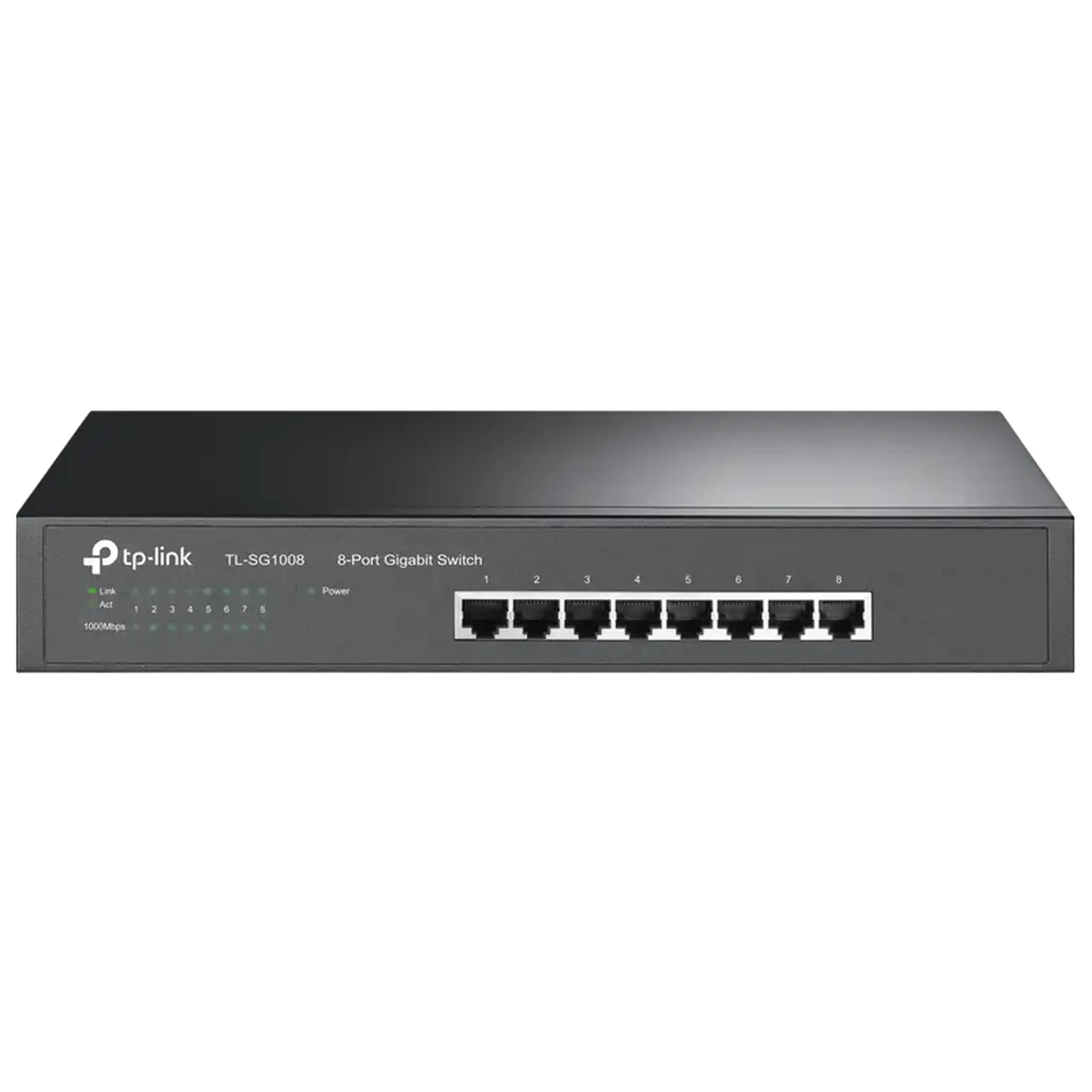 Switch de rețea TP-LINK TL-SG1008, 8x 10/100/1000 Mbps