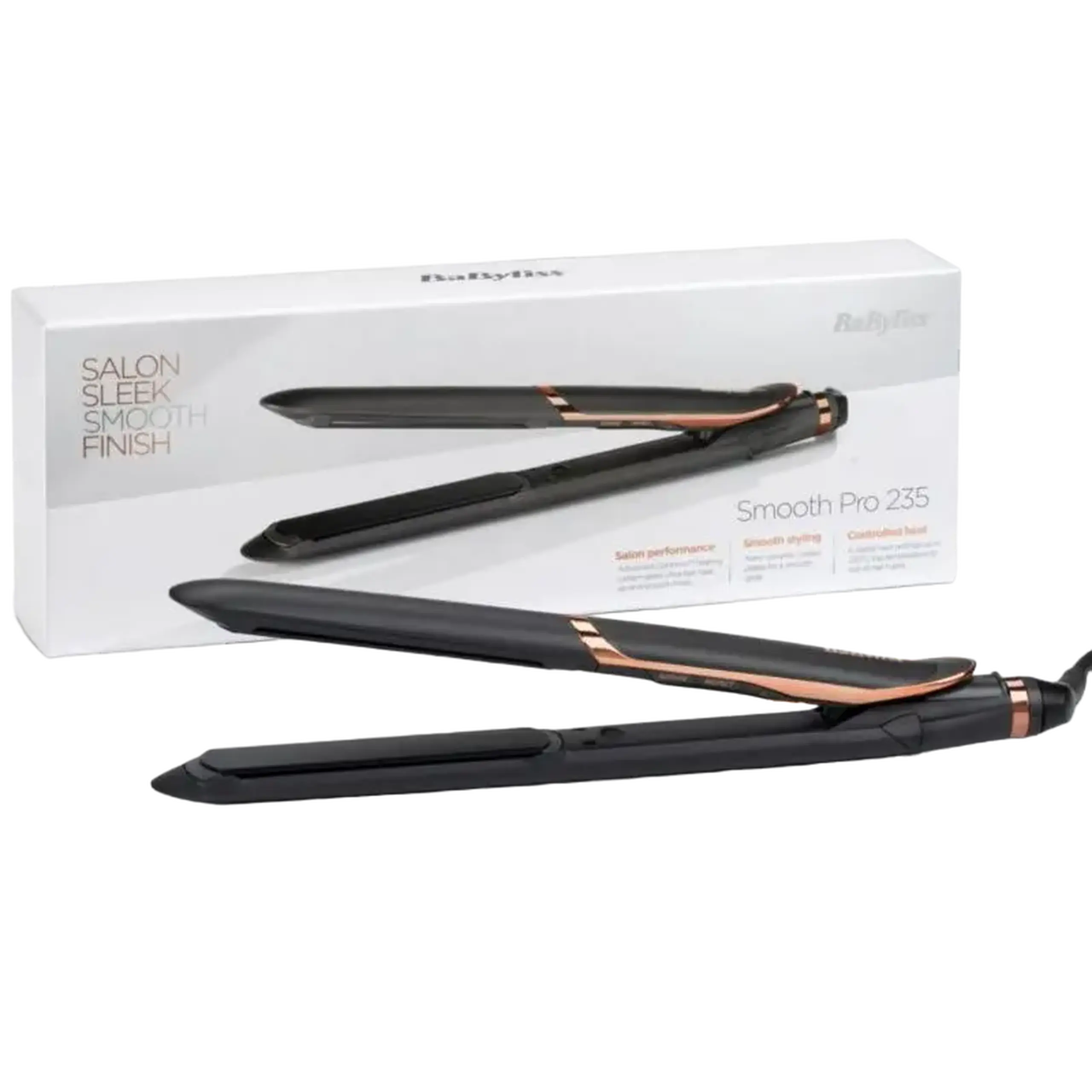 Placă de îndreptat părul BaByliss ST394E, Negru