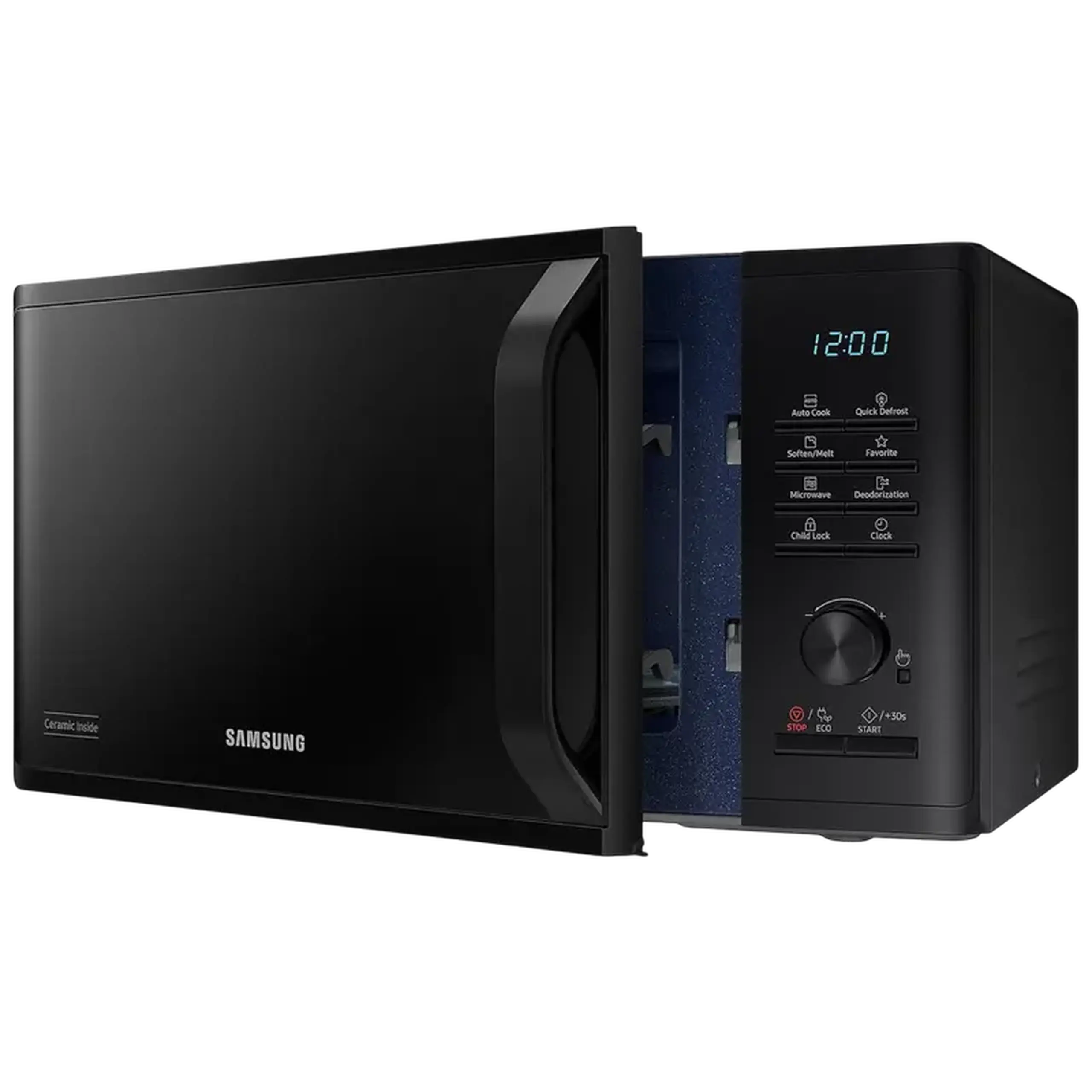 Cuptor cu microunde Samsung MS23K3515AK/E2, Negru