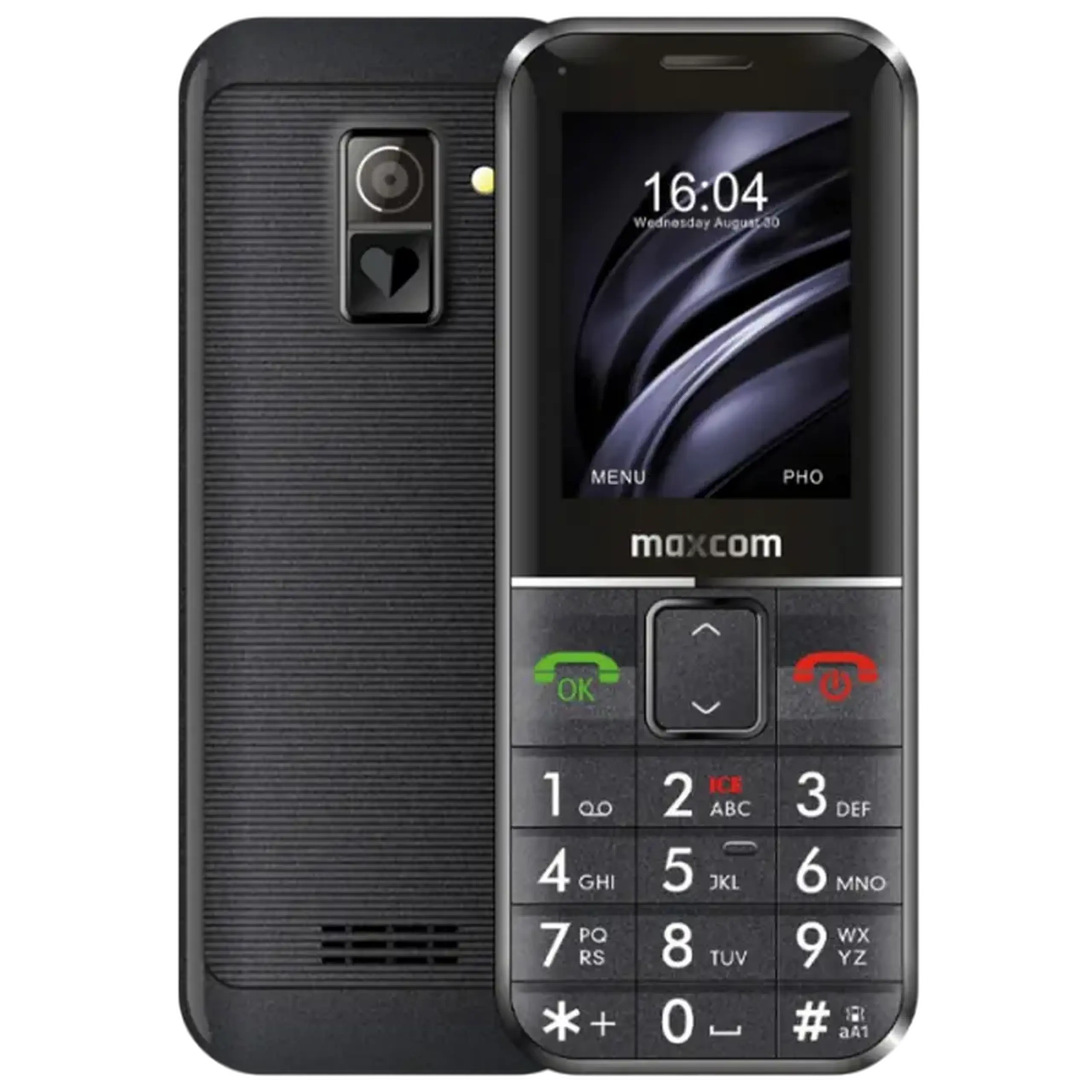 Telefon mobil MaxCom MM718, Negru