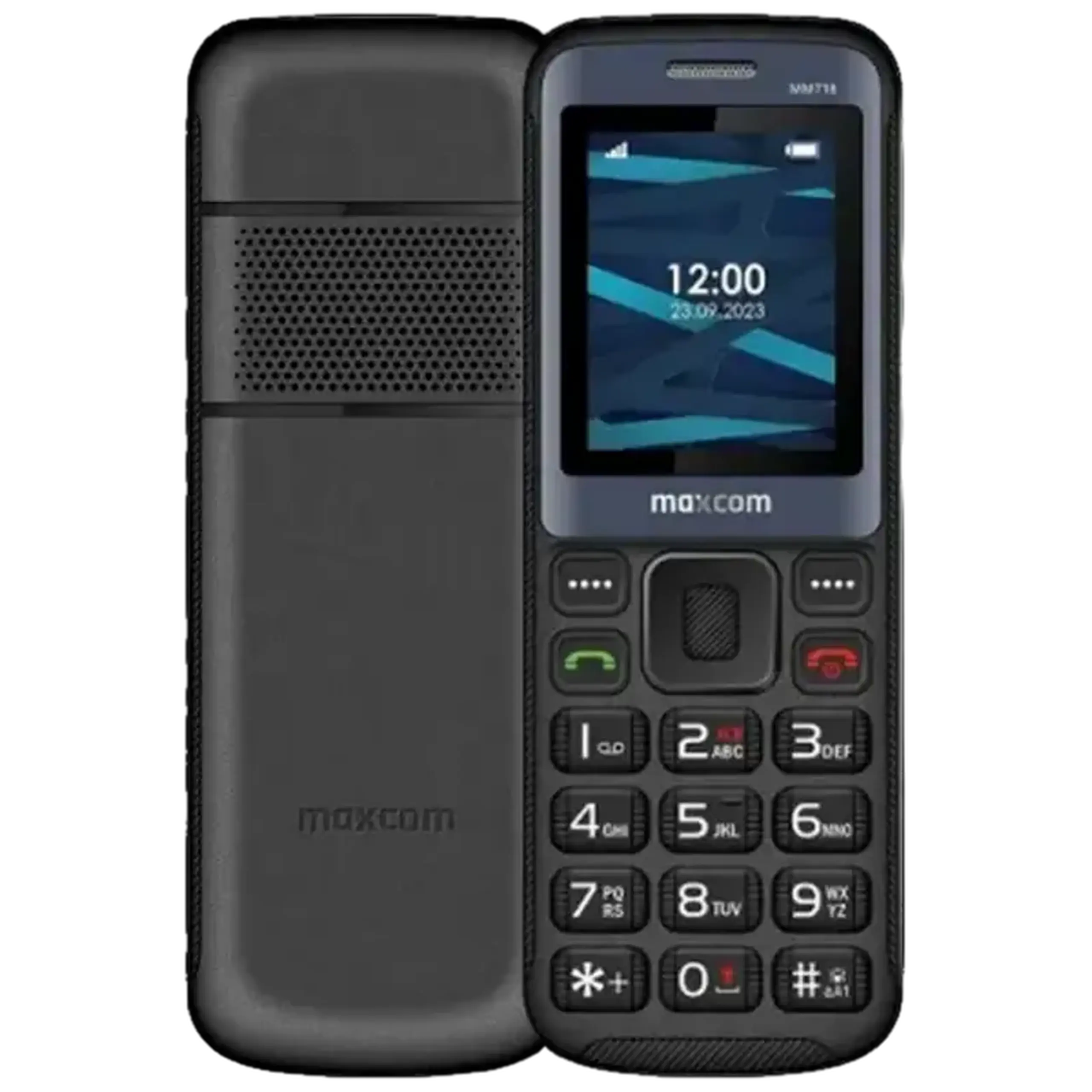 Telefon mobil MaxCom MM718, Negru
