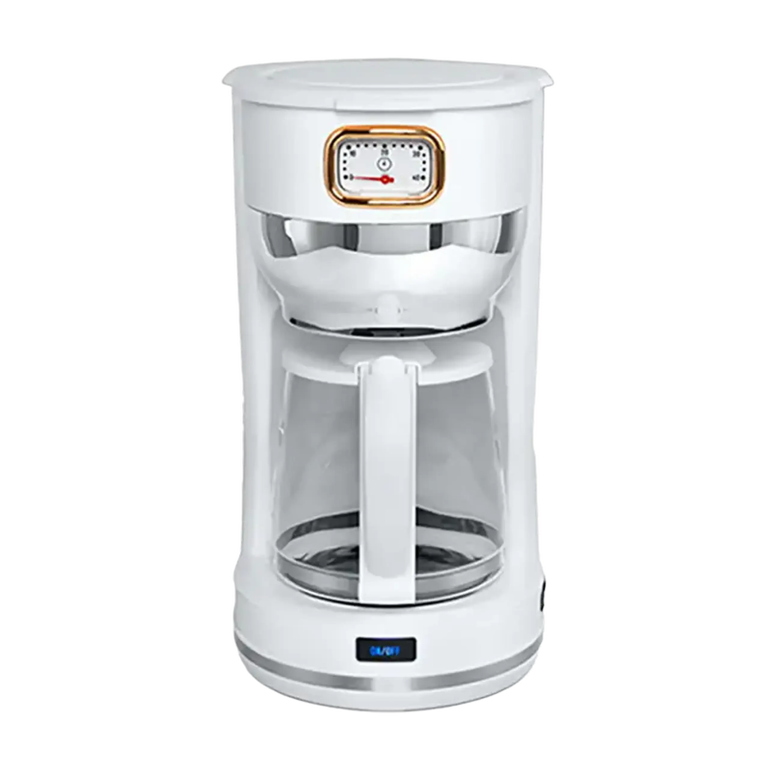 Cafetieră cu picurare MUSE MS-220 W, 1000W, Alb
