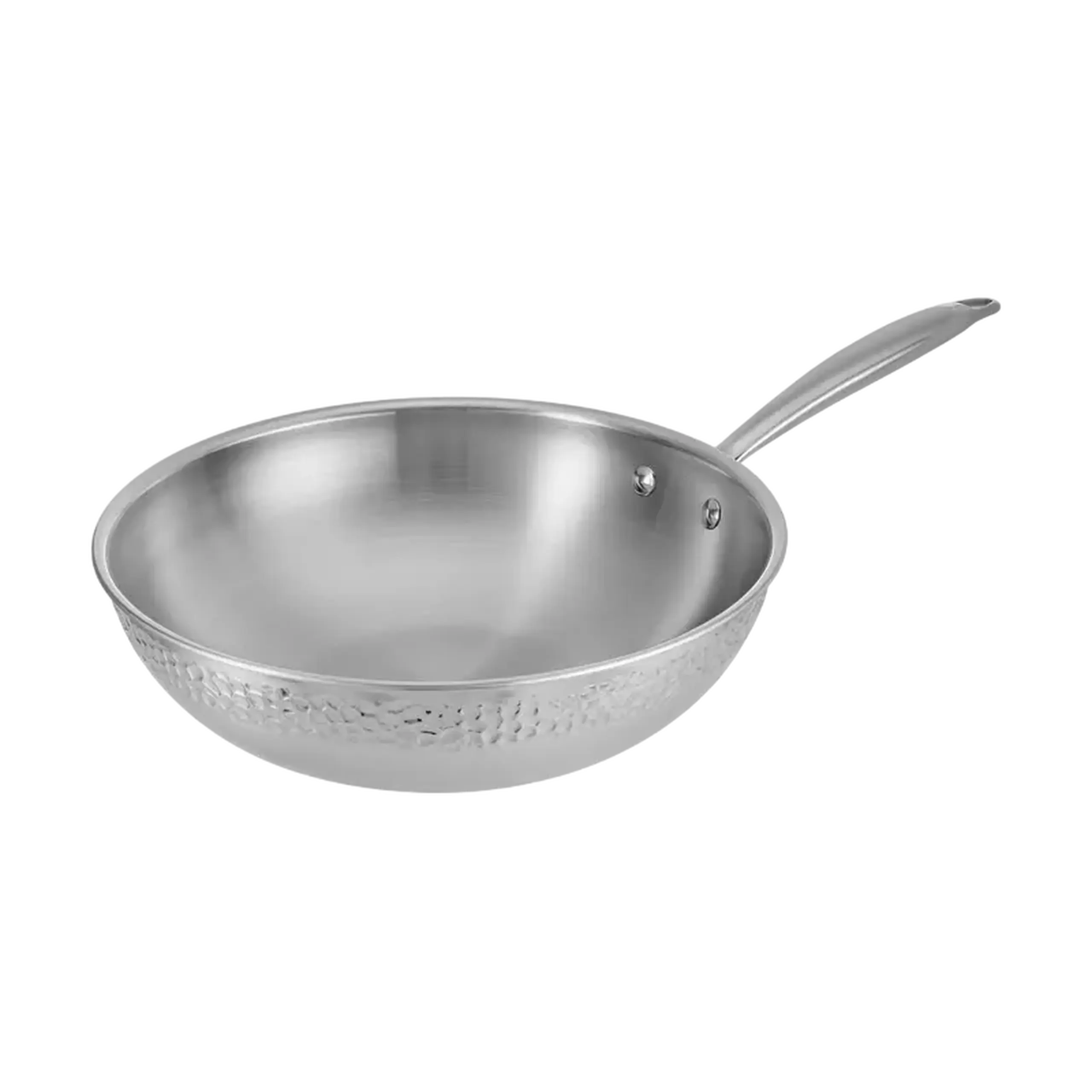 Tigaie WOK RESTO 95004, 28cm, Oțel inoxidabil
