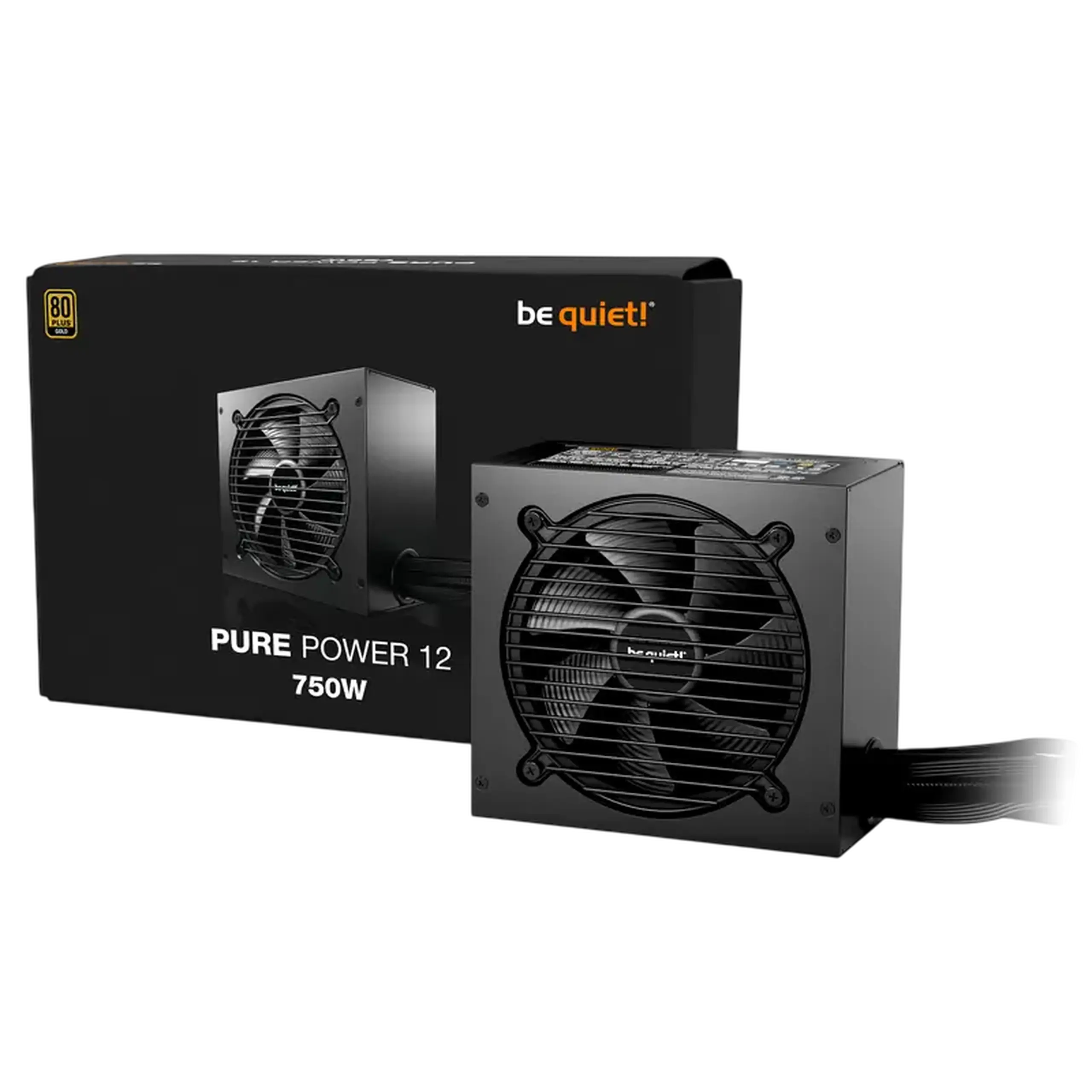 Sursă Alimentare PC be quiet! PURE POWER 12, 750W, ATX, Nemodular
