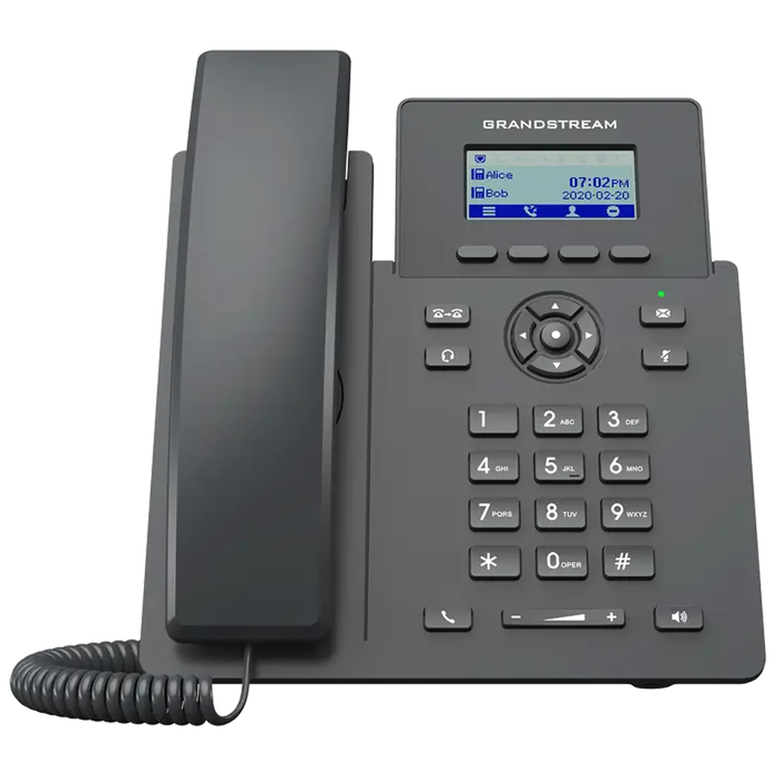 Telefon IP Grandstream GRP2601, Negru