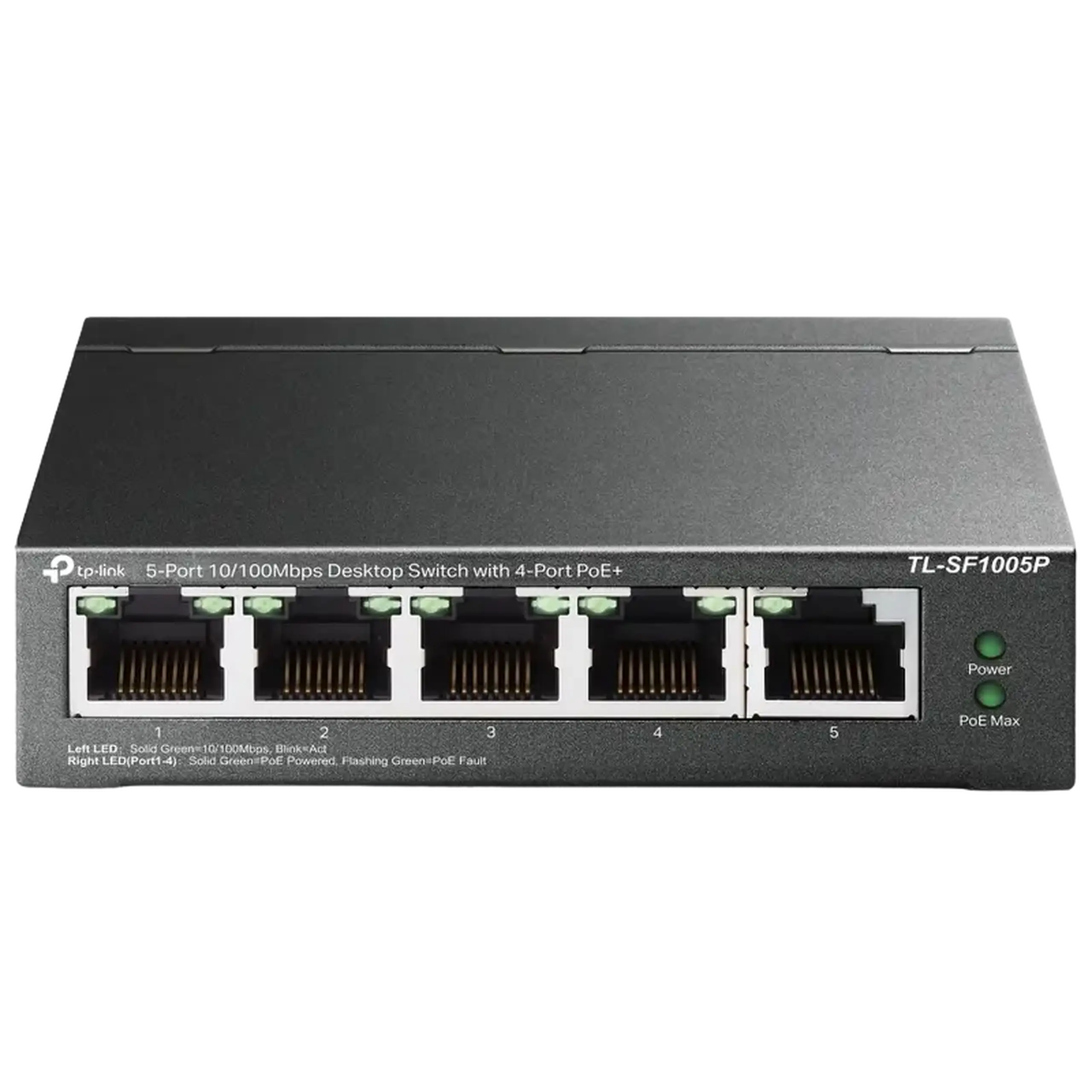 Comutator PoE TP-LINK TL-SF1005P, 4x IEEE 802.3af/at