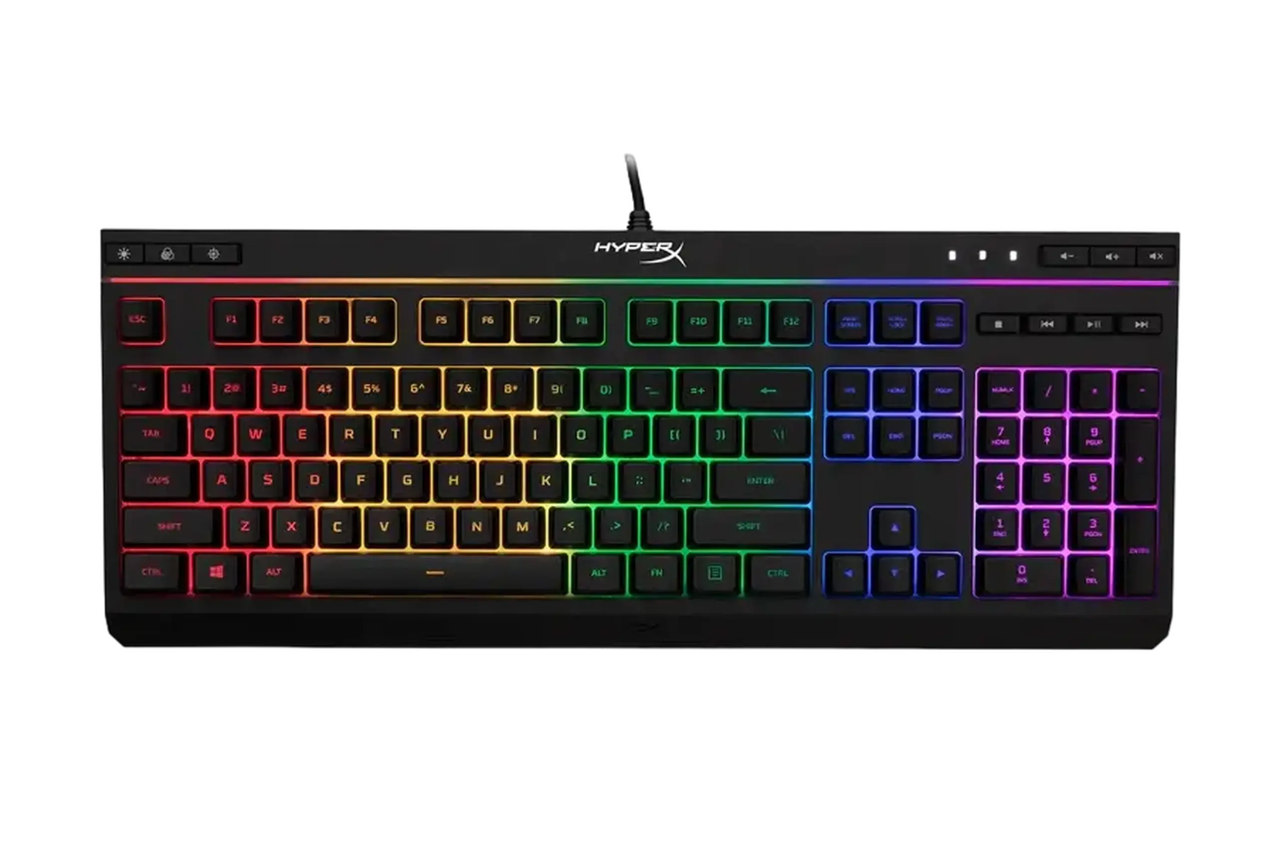 Tastatură HyperX Alloy Core RGB, Cu fir, Negru