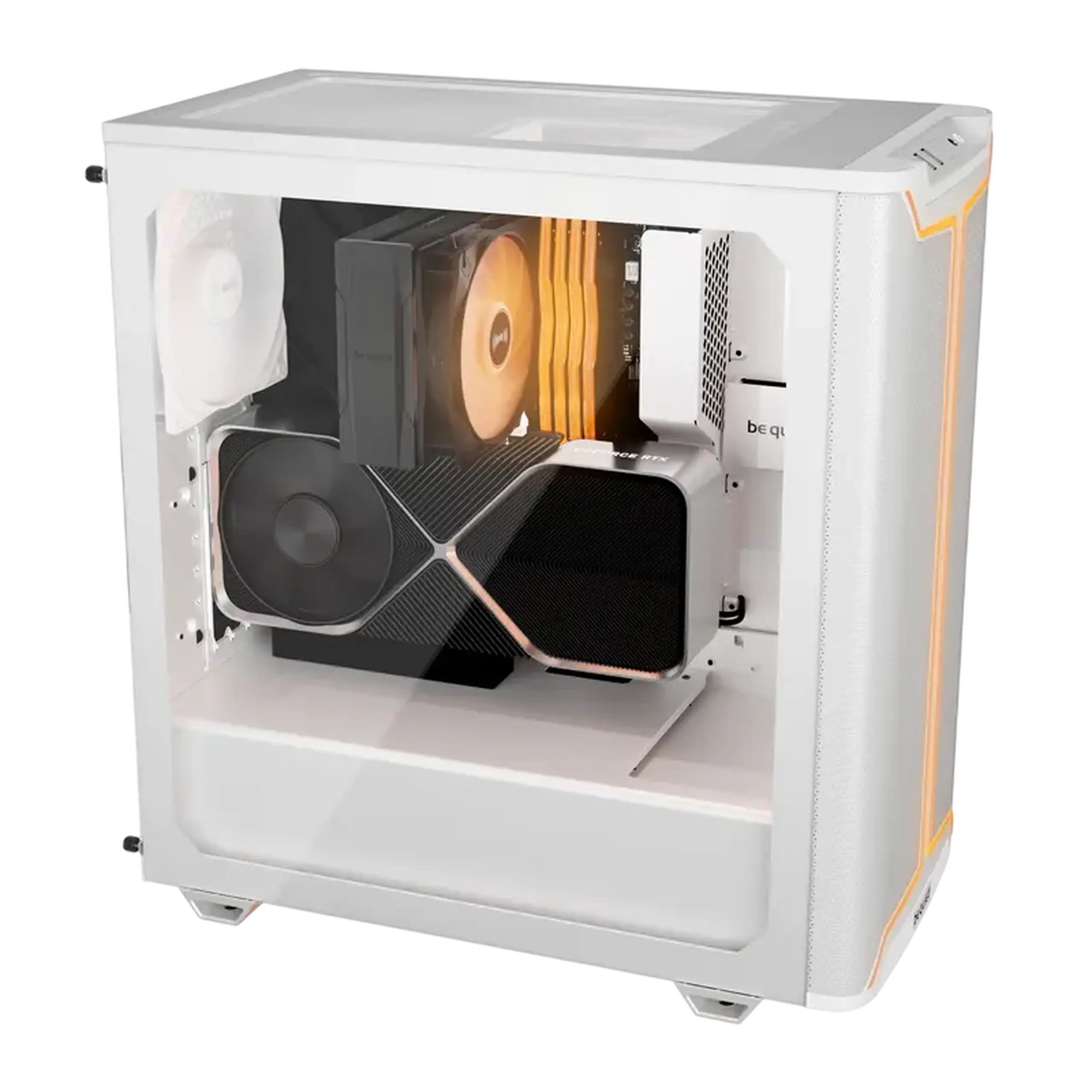 Carcasă PC be quiet! Pure Base 501 DX, Midi-Tower, Fără PSU, Alb