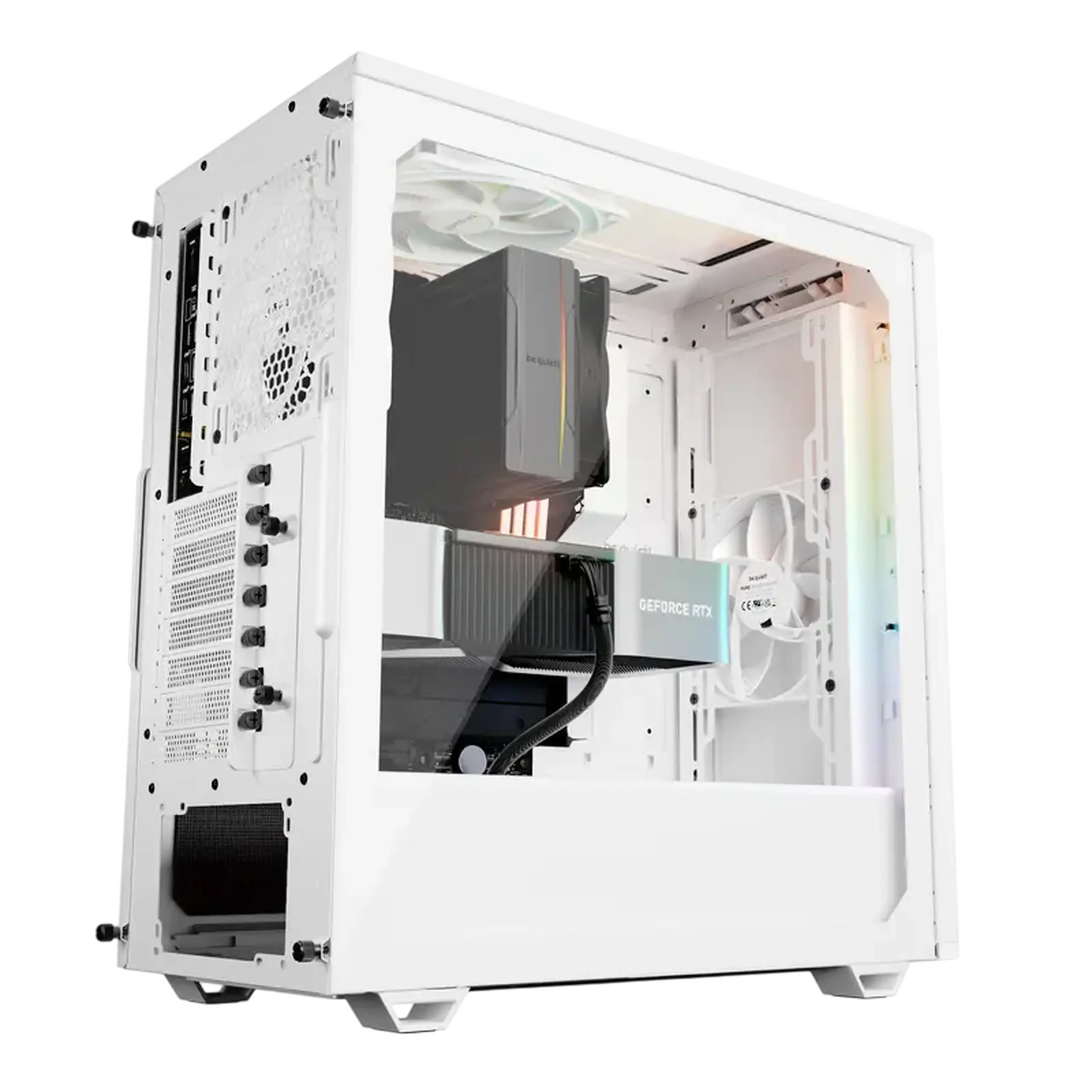 Carcasă PC be quiet! Pure Base 501 DX, Midi-Tower, Fără PSU, Alb