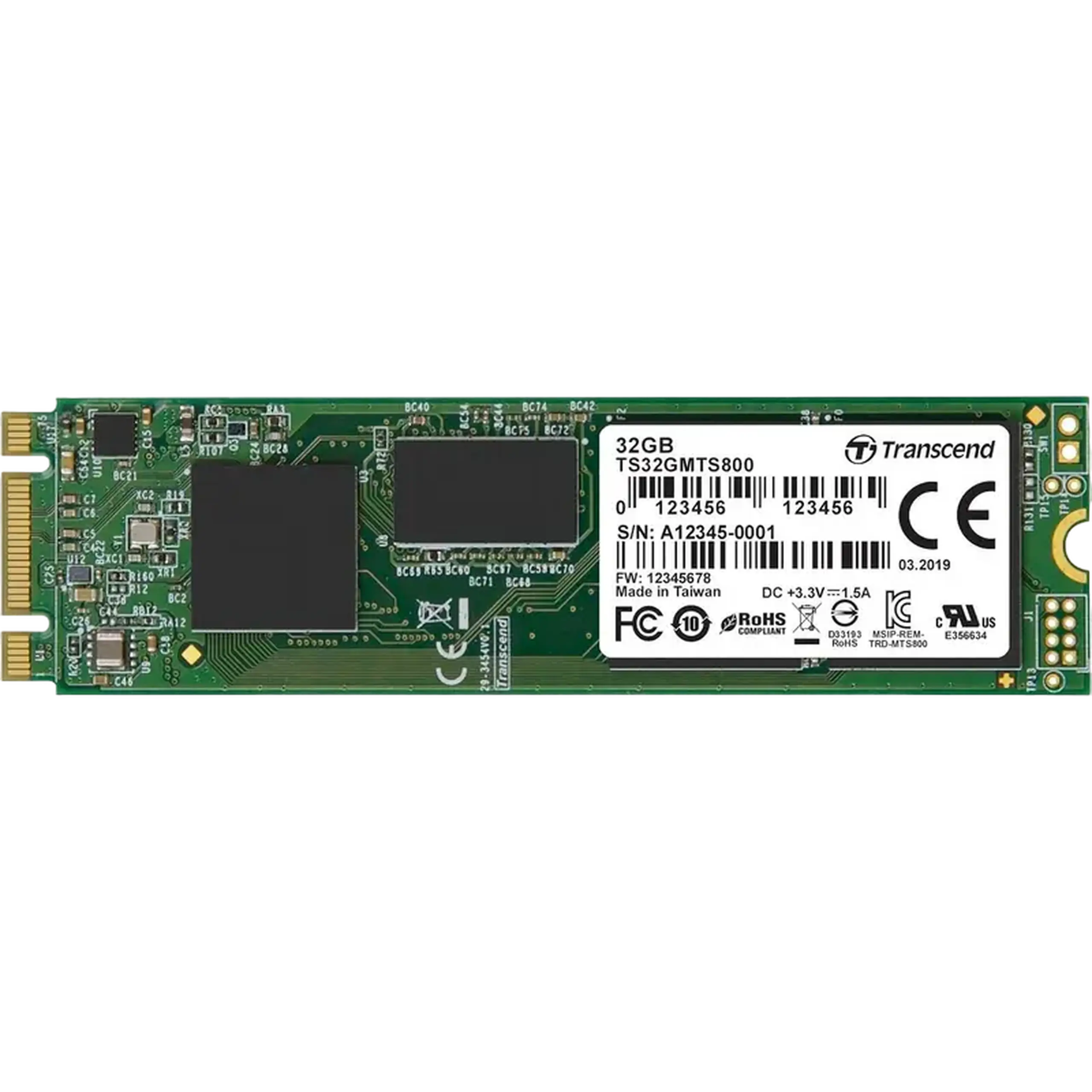 Unitate SSD Transcend 800S, 32GB, TS32GMTS800S