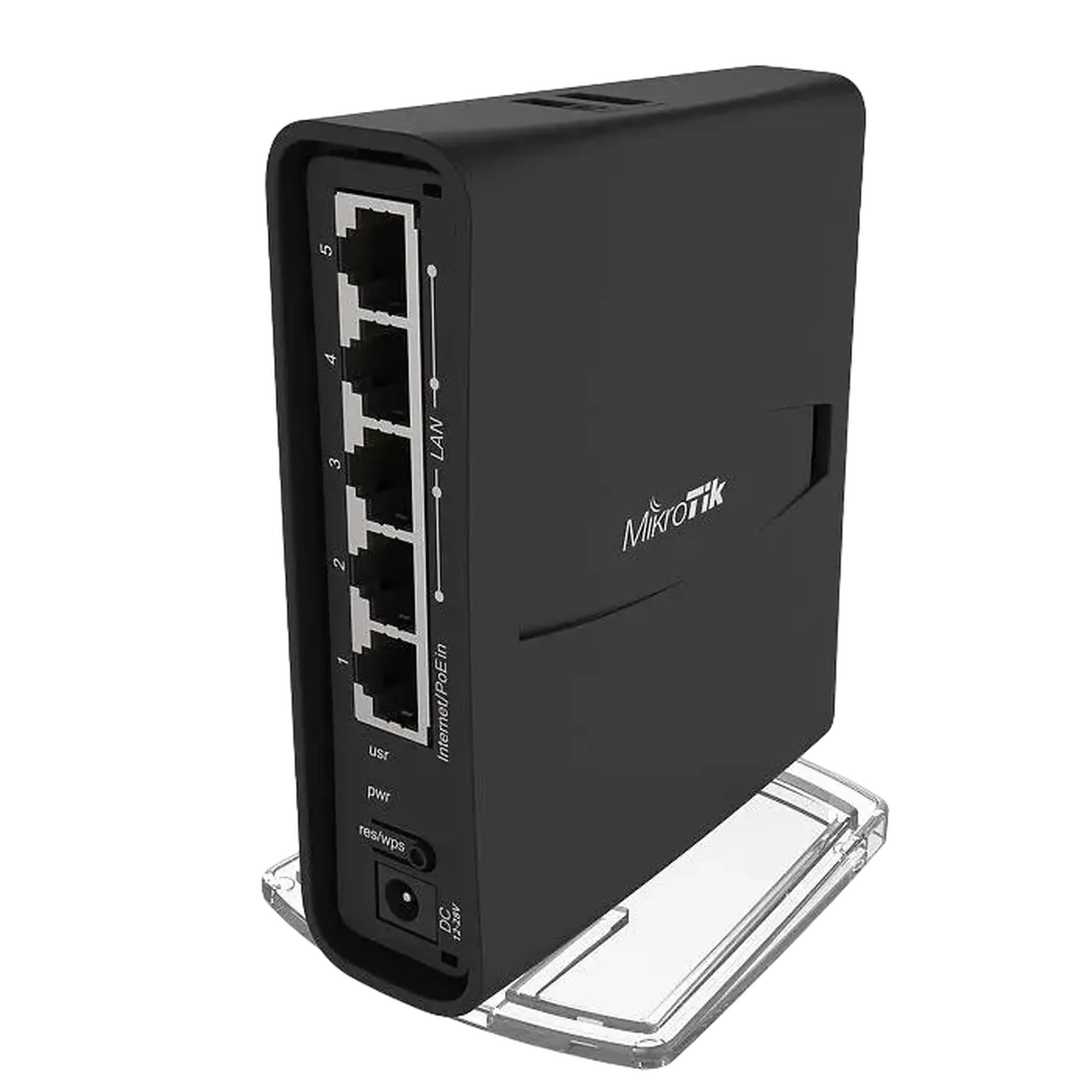 Router fără fir MikroTik hAP AC2, Negru