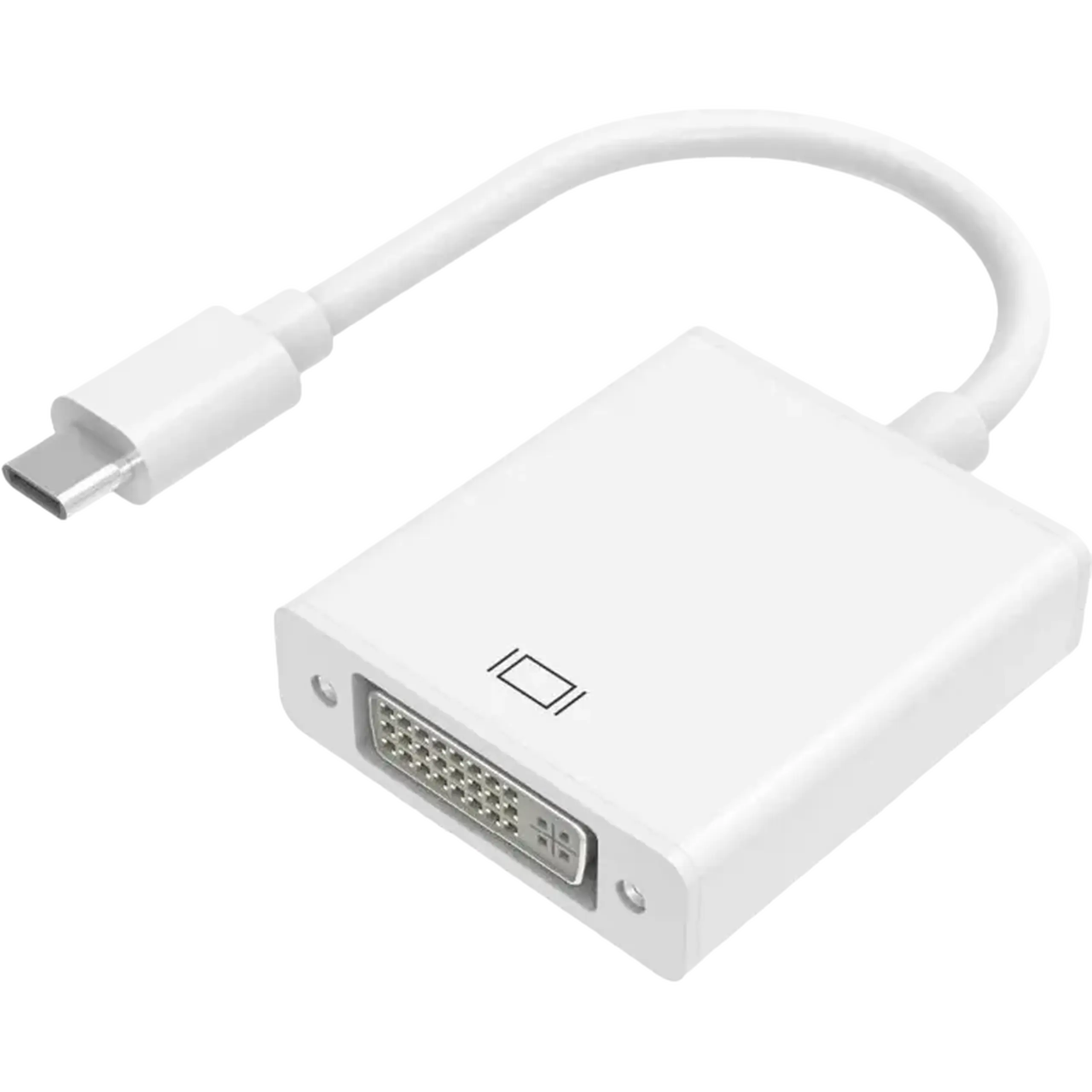 Adaptor Video APC Electronic APC-631001, Type-C - DVI-D (F), 0,1m, Alb