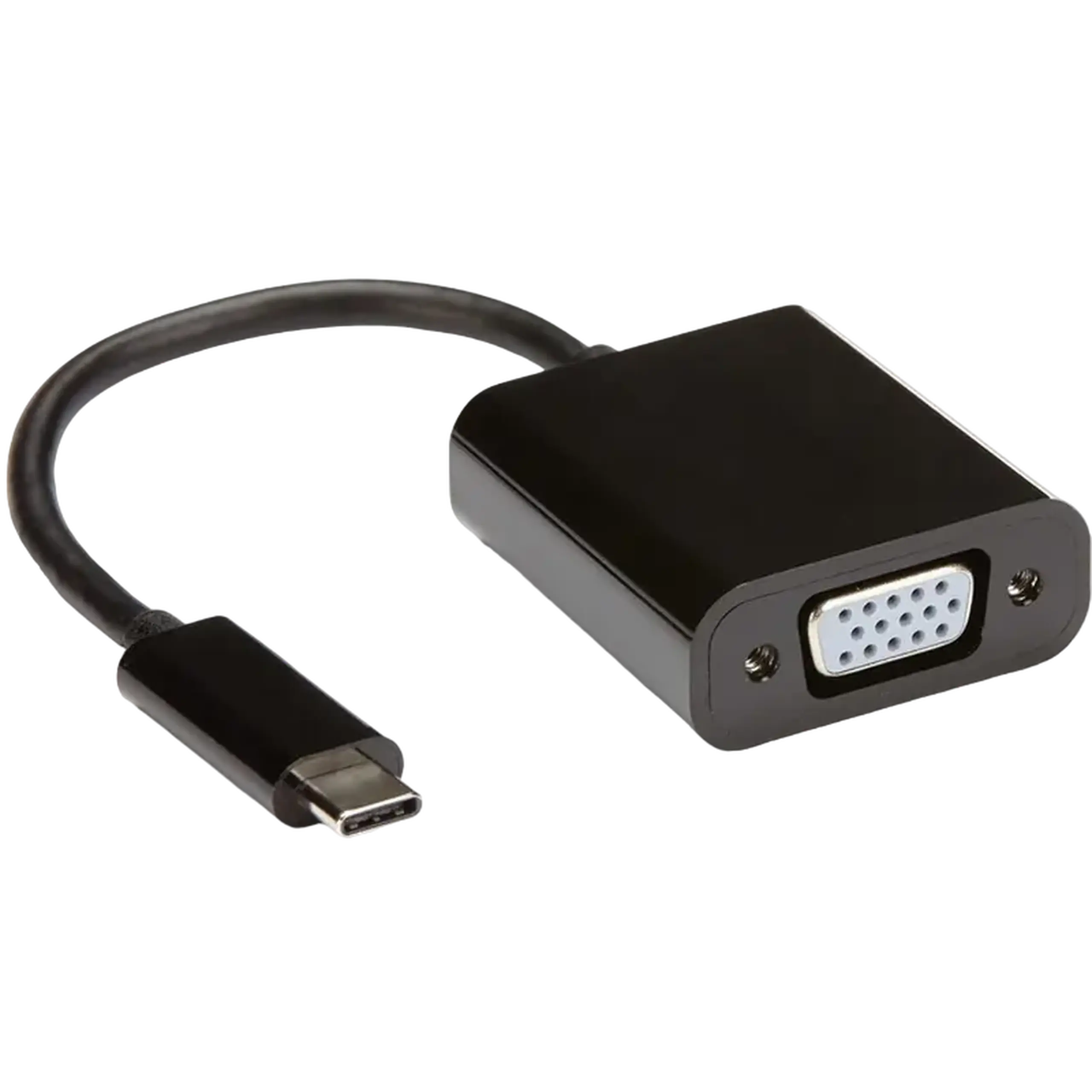 Adaptor Video APC Electronic APC-631008, Type-C - VGA D-Sub, 0,15m, Negru