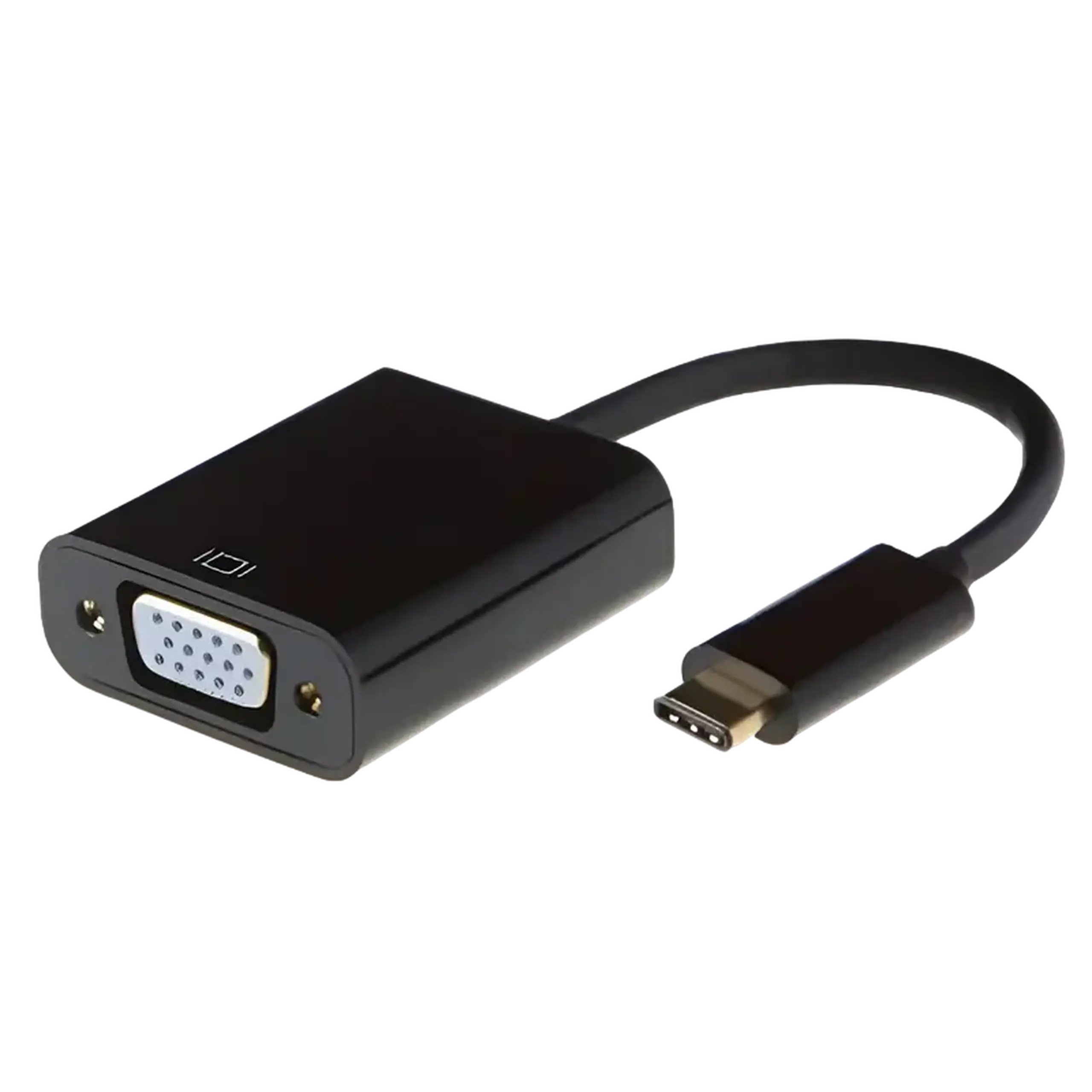 Adaptor Video APC Electronic APC-631008, Type-C - VGA D-Sub, 0,15m, Negru