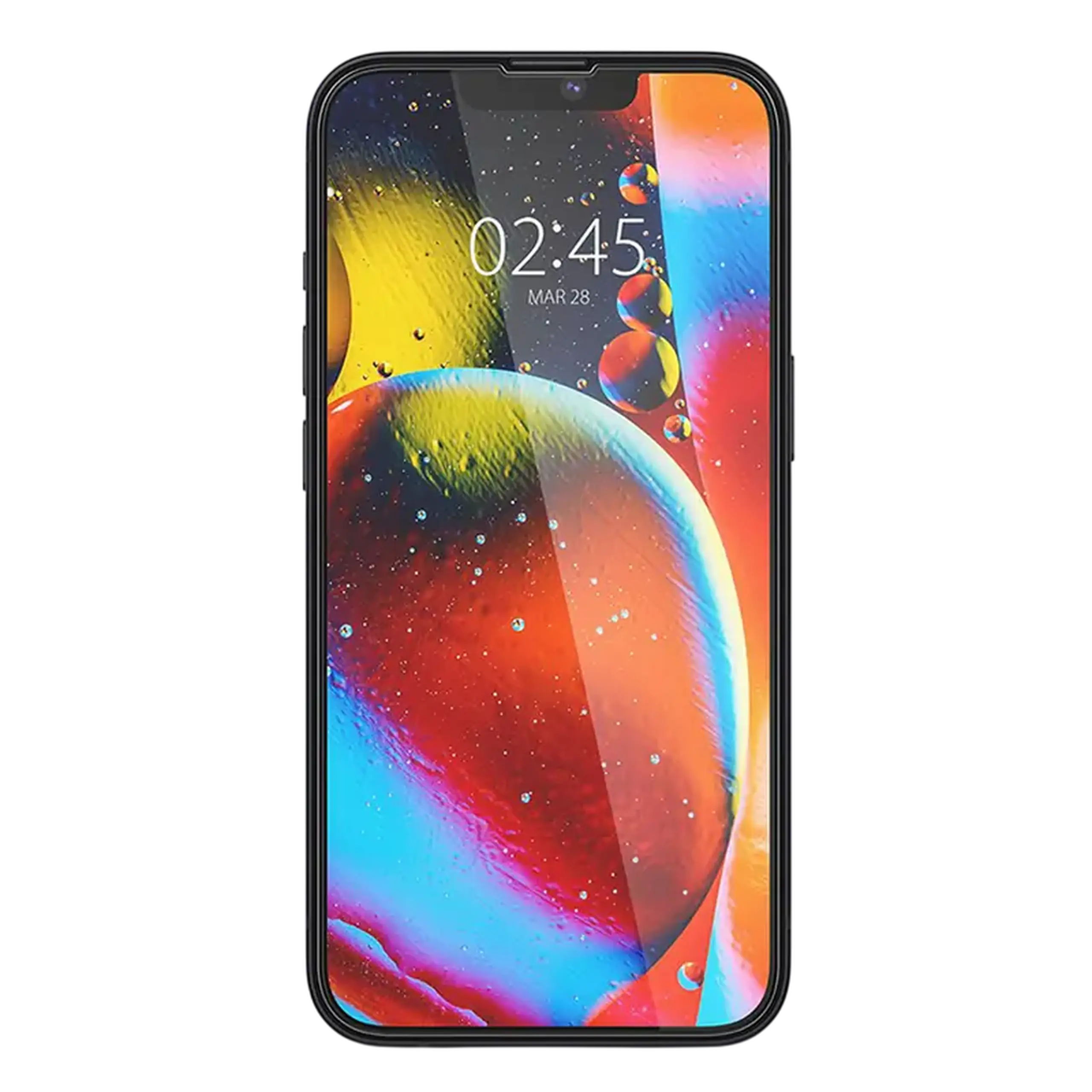Sticlă de protecție Spigen iPhone 14 Plus, Glass FC, Negru