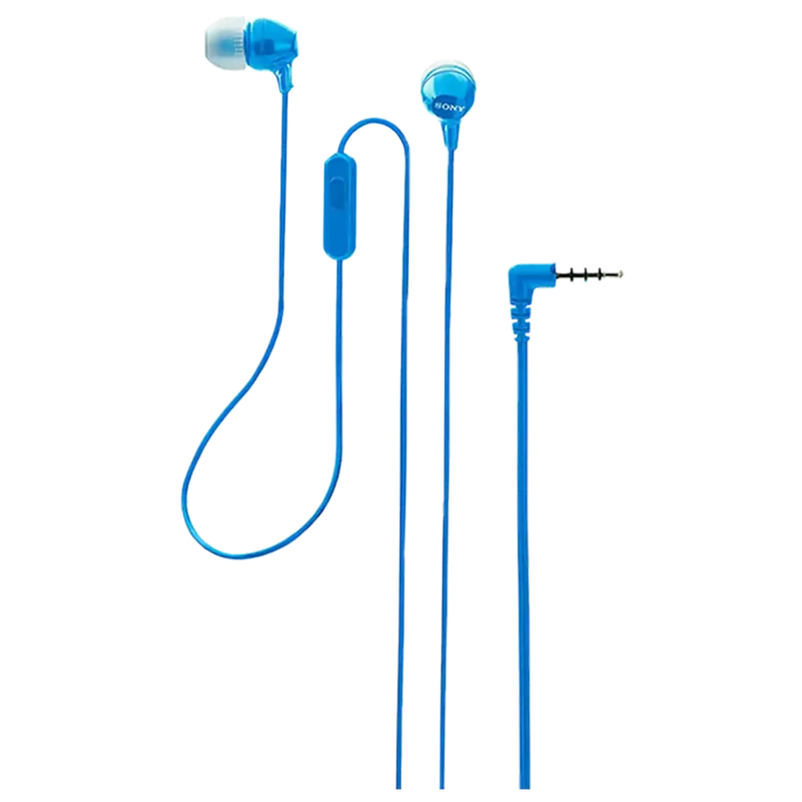 Căști SONY MDR-EX15AP, Albastru