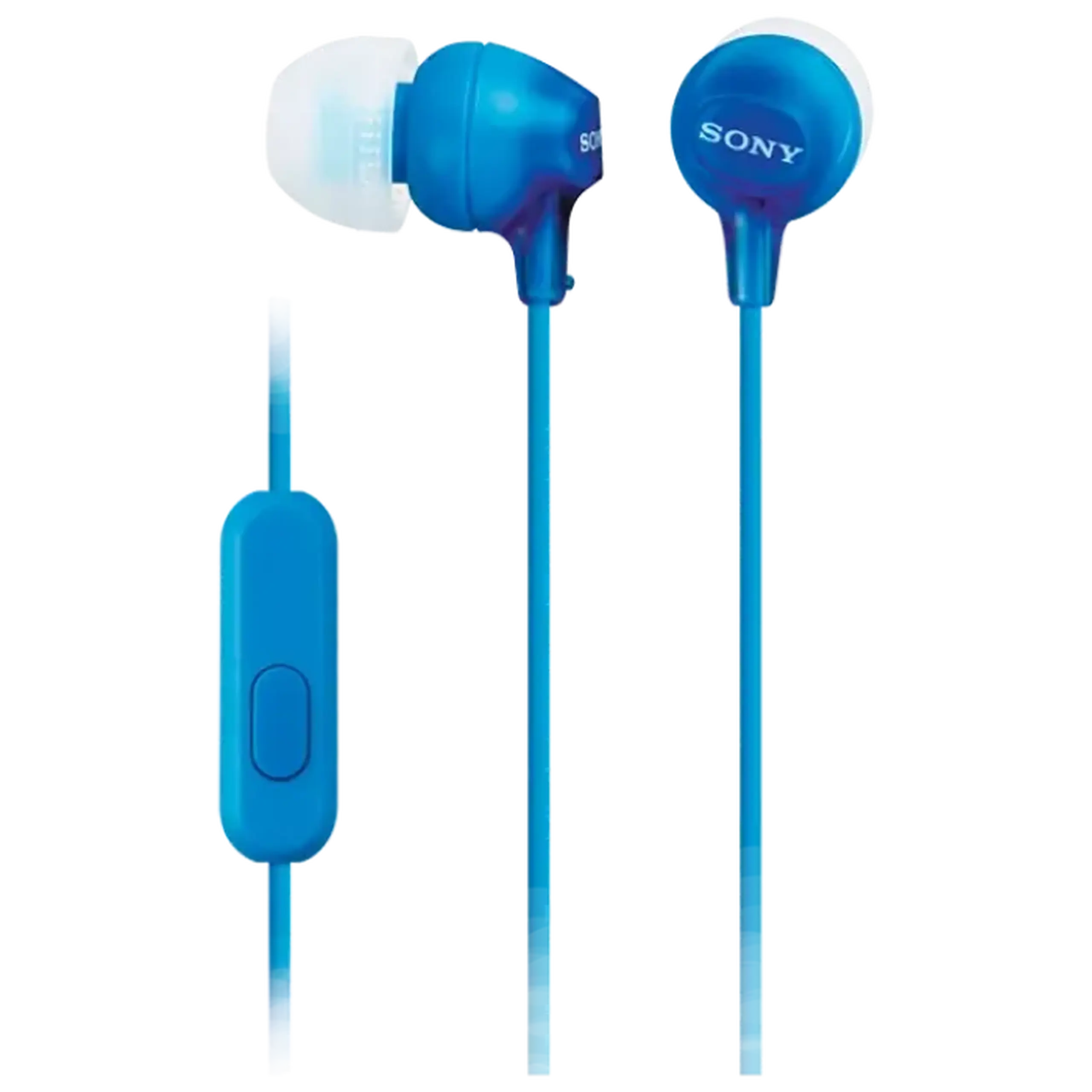 Căști SONY MDR-EX15AP, Albastru