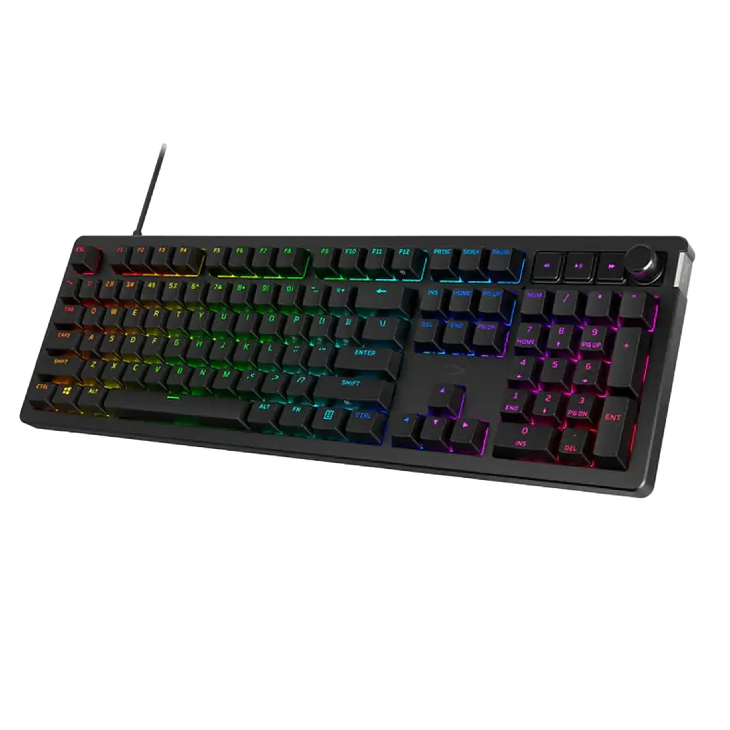 Tastatură HyperX Alloy Rise, Cu fir, Negru