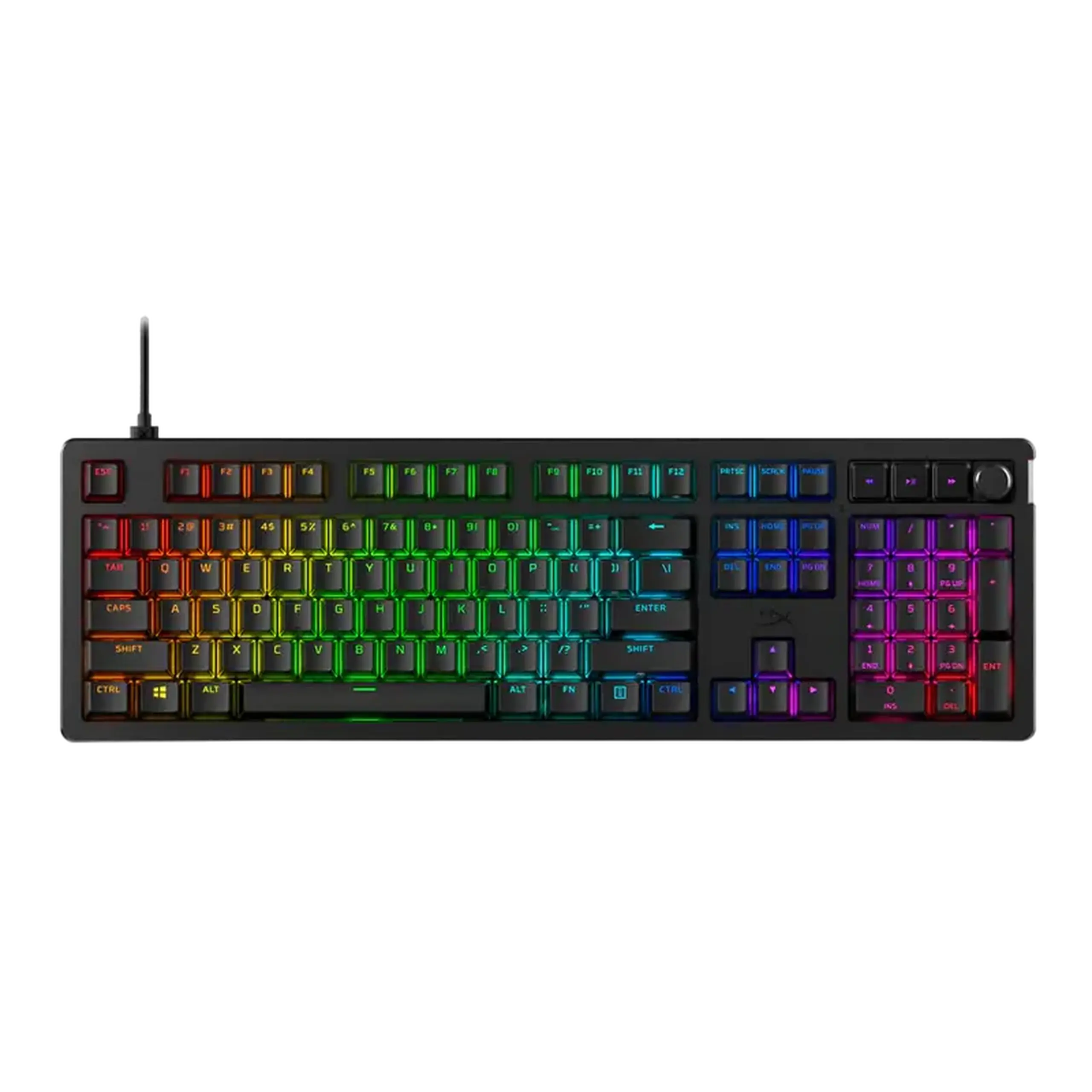 Tastatură HyperX Alloy Rise, Cu fir, Negru