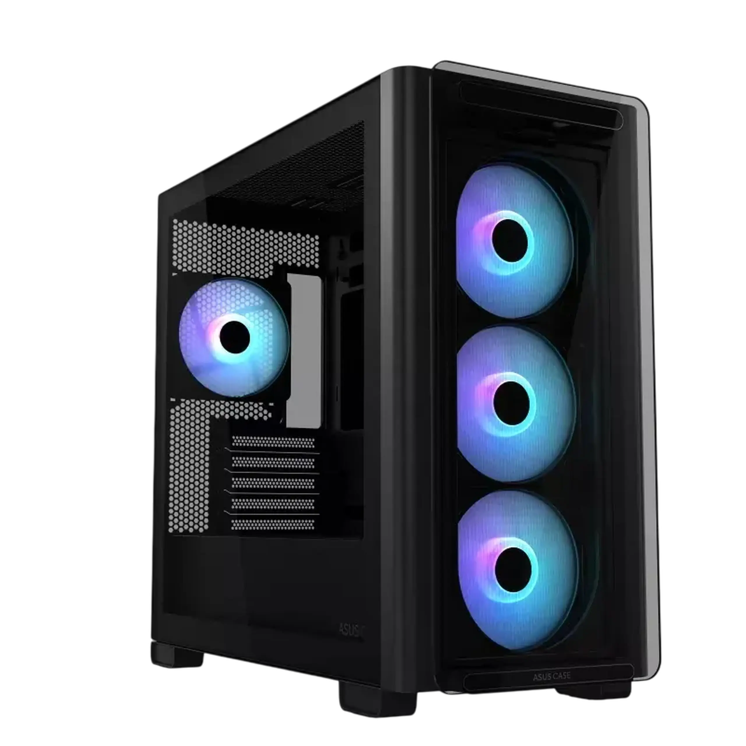 Carcasă PC ASUS A23 PLUS TG ARGB, Mini-Tower, Negru
