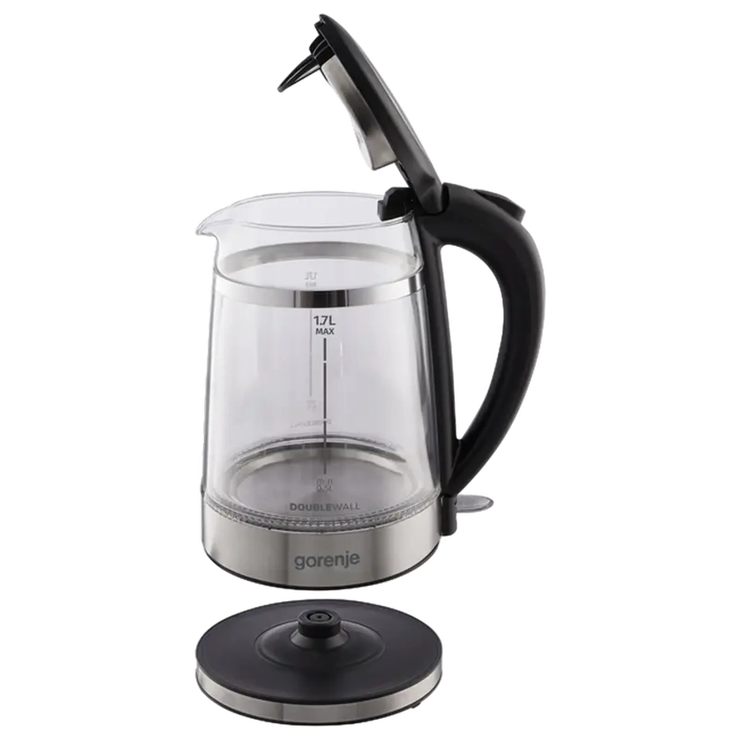 Fierbător electric Gorenje K17GDW, Negru