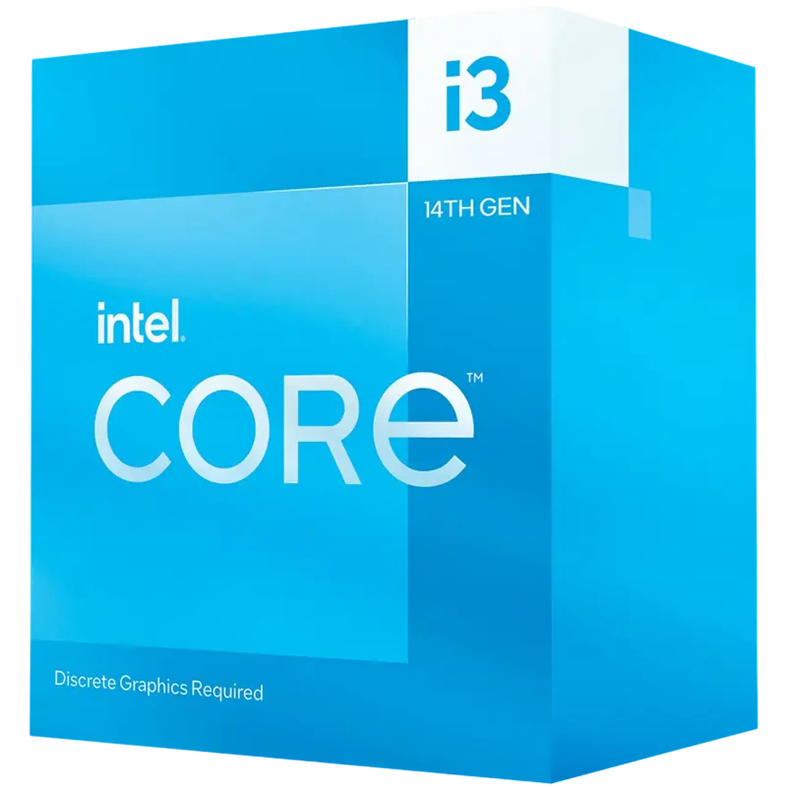 Procesor Intel Core i3-14100F, Fără grafică integrată