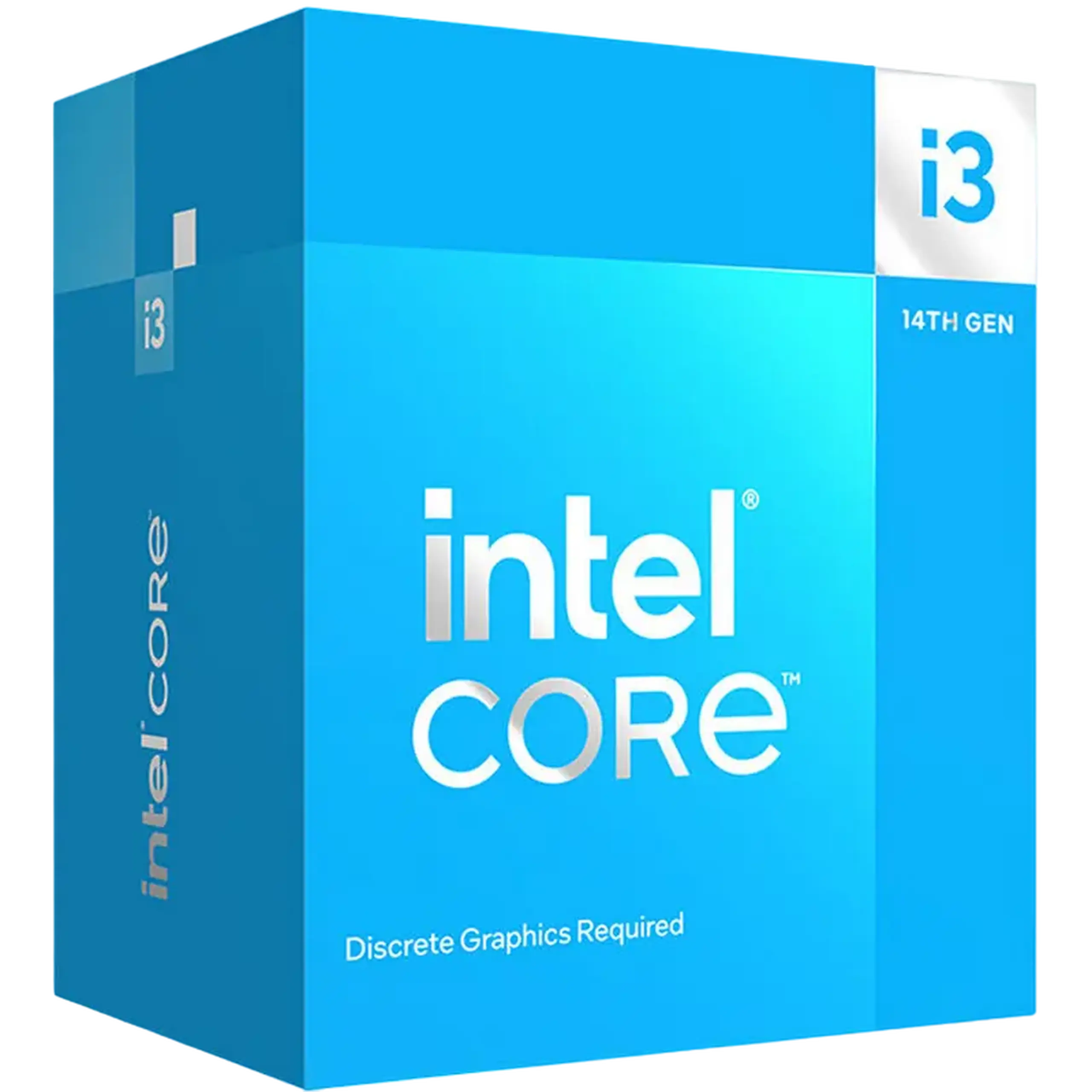Procesor Intel Core i3-14100F, Fără grafică integrată