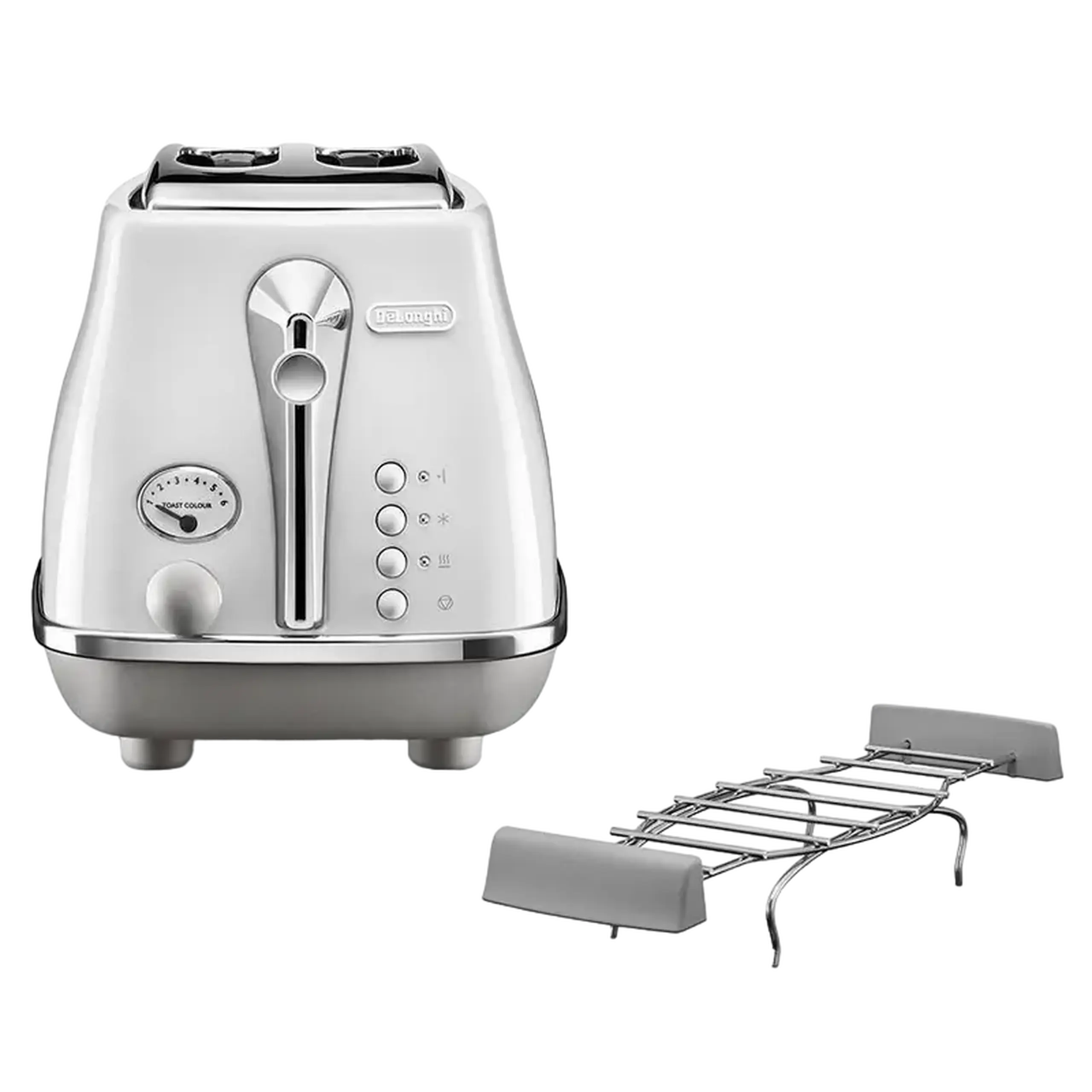 Toaster DeLonghi CTOC 2103 W, Sidney White | Nativ
